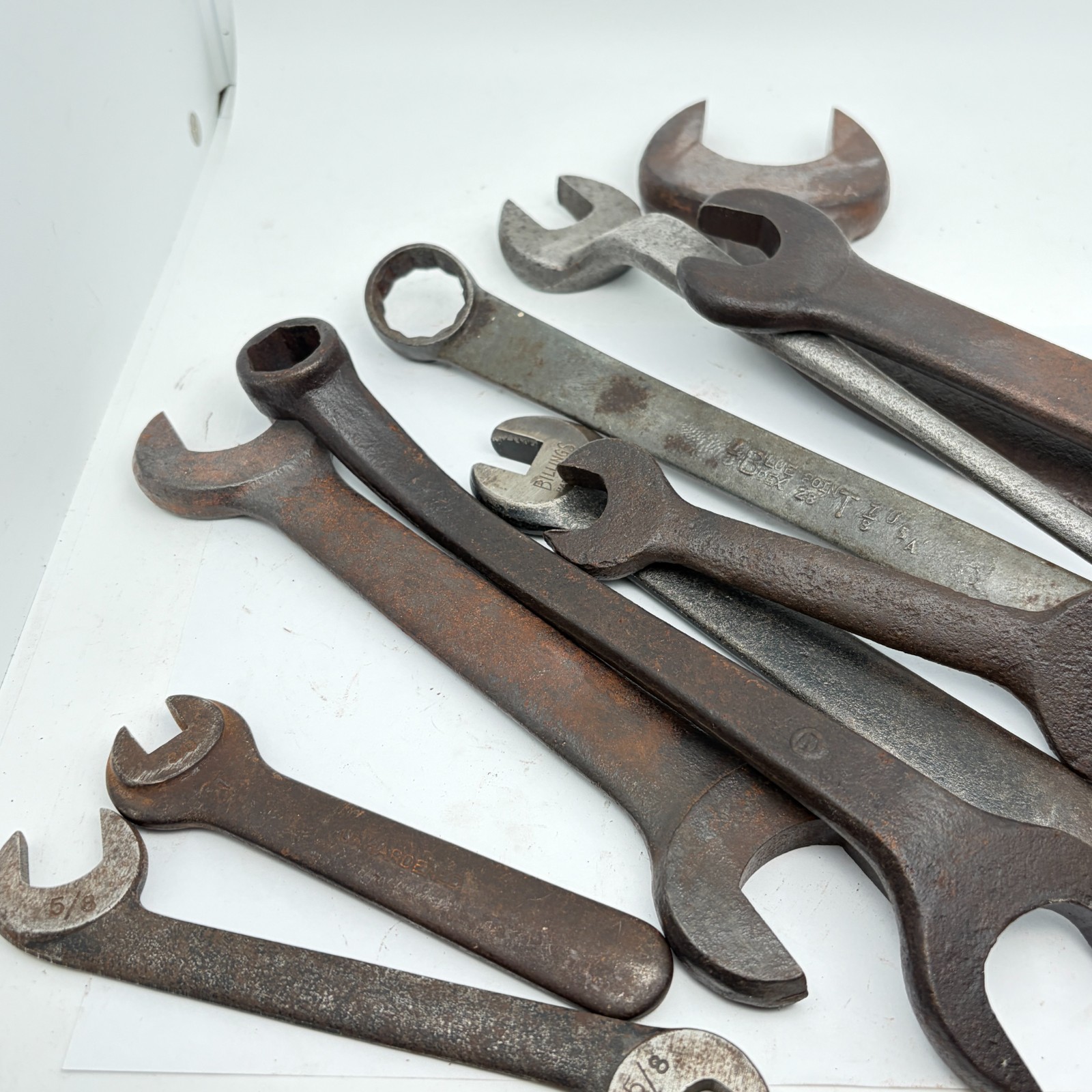 Vintage Wrenches Lot Williams, Blue Point, Billings Brake Wrenches – See Photos