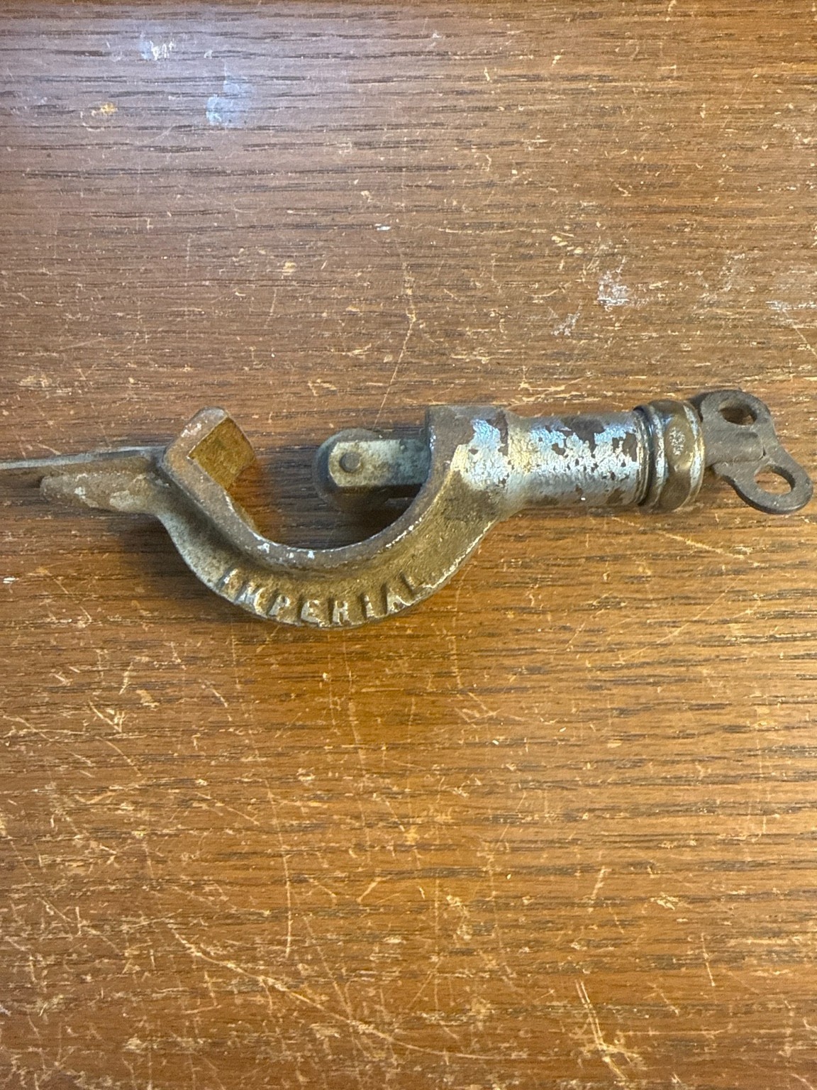 Antique IMPERIAL Tubing Cutter Vintage Pipe Copper Brass HVAC Tool USA