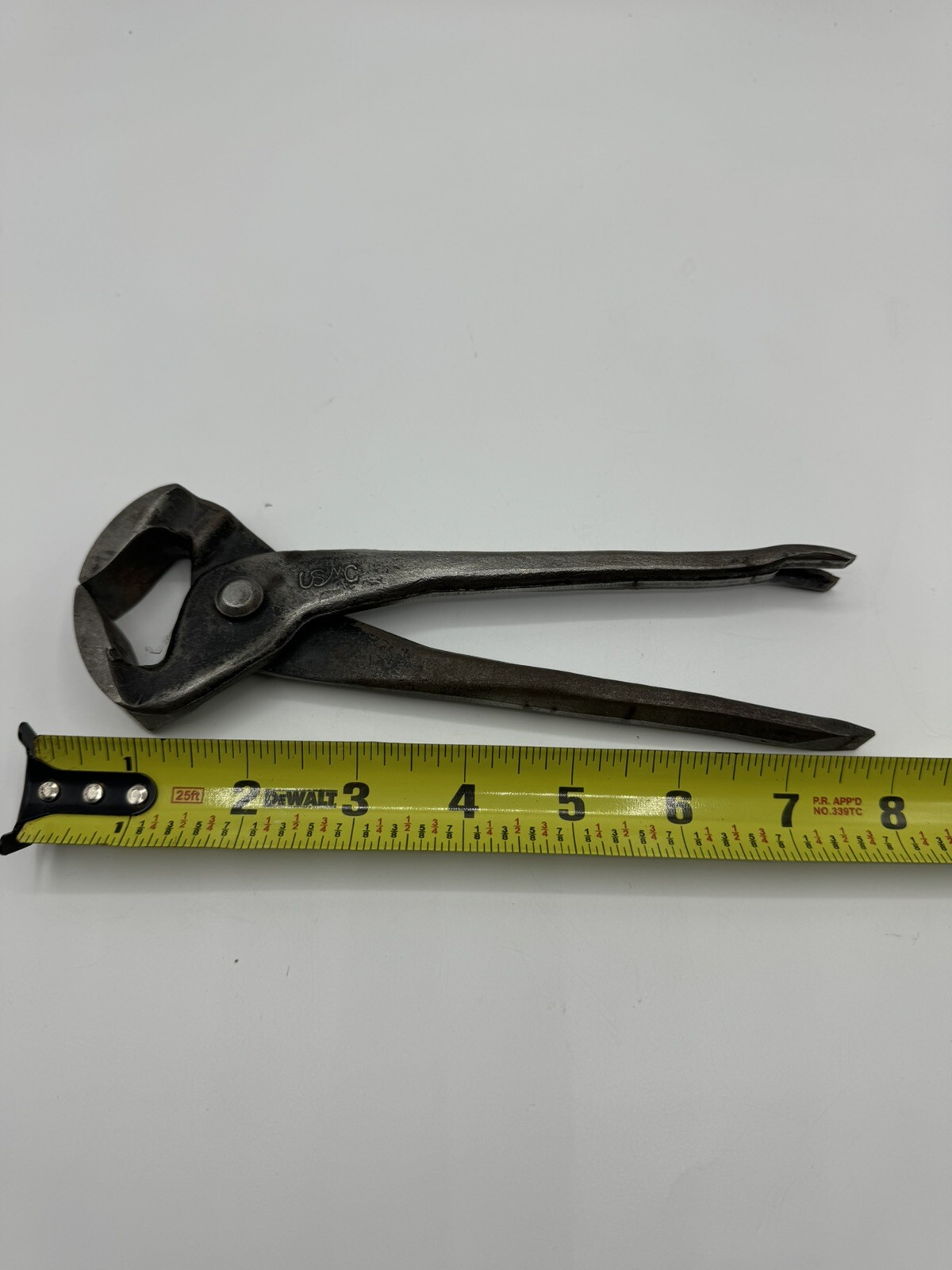 Vintage USMC 8″ Multi-Tool End Cutters / Nipper Pliers Nail Gripper