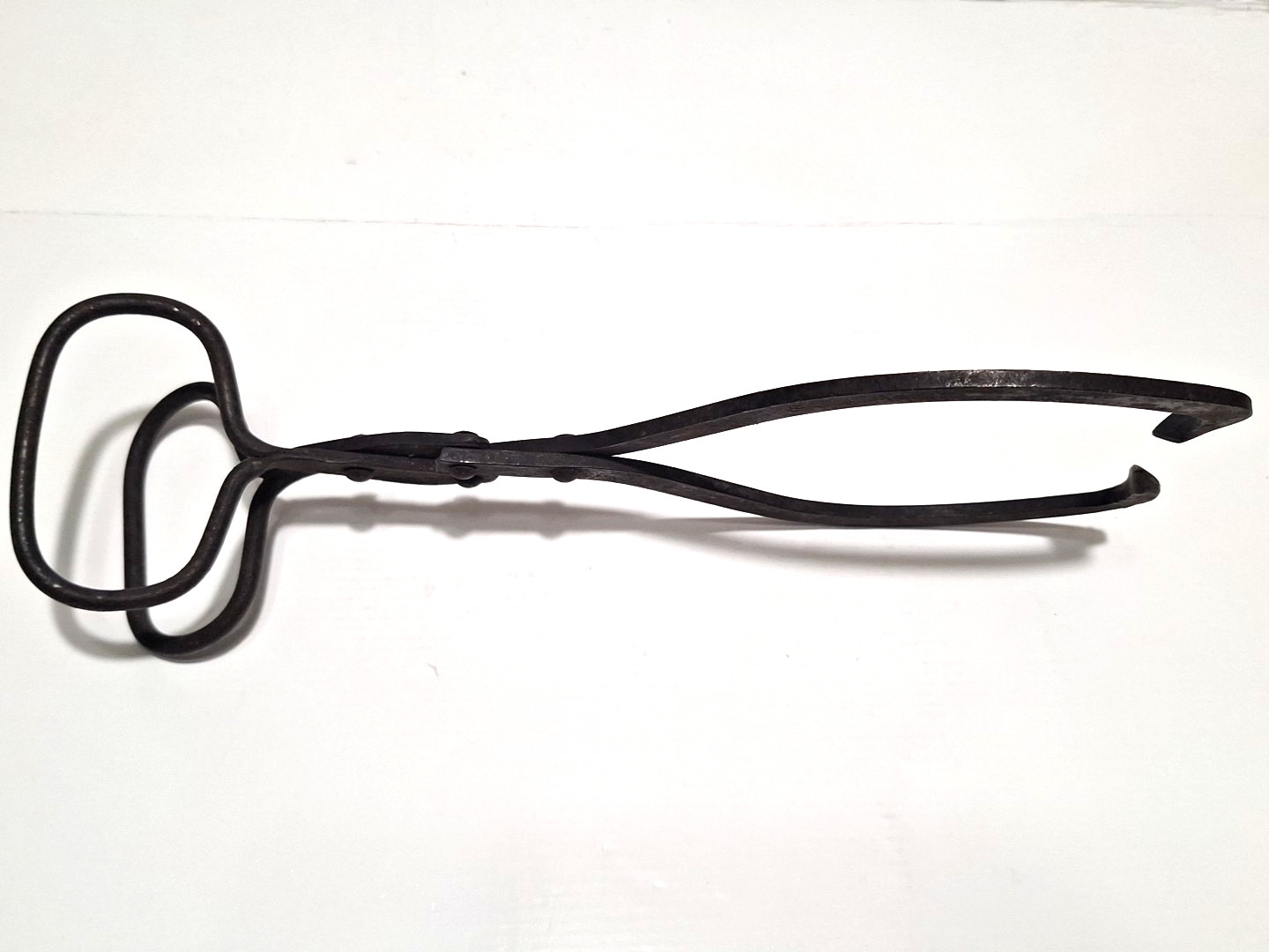 Vintage Metal Ice Block Tongs 13″ Rustic Farm Tool. Great for Ice Fishing