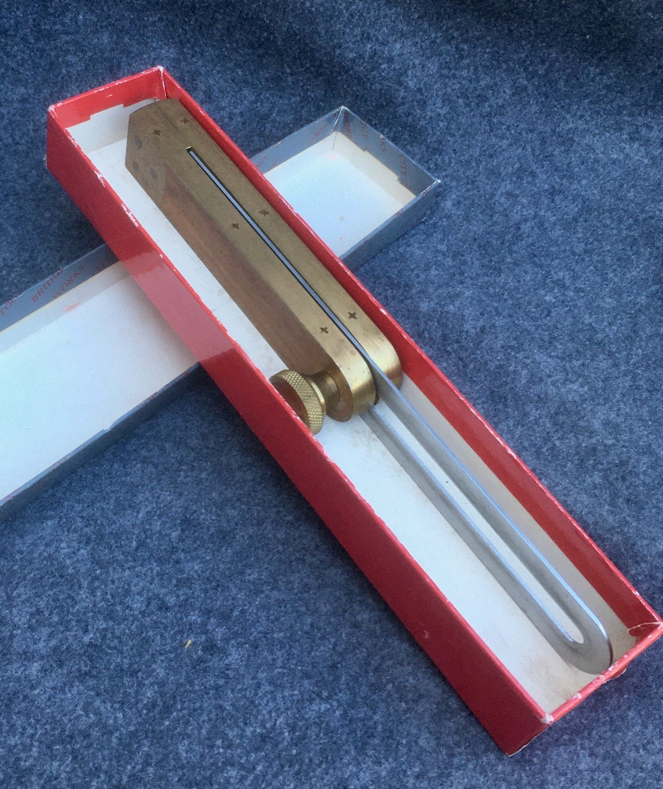 Vintage Bridge City Tool Works TB-2 Sliding Bevel in Original Box