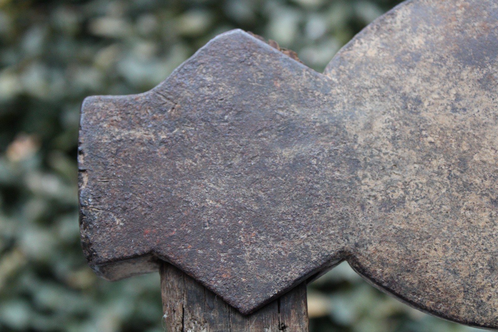 Antique 19th Century Pennsylvania Broad Axe / Hatchet & Handle (16″)