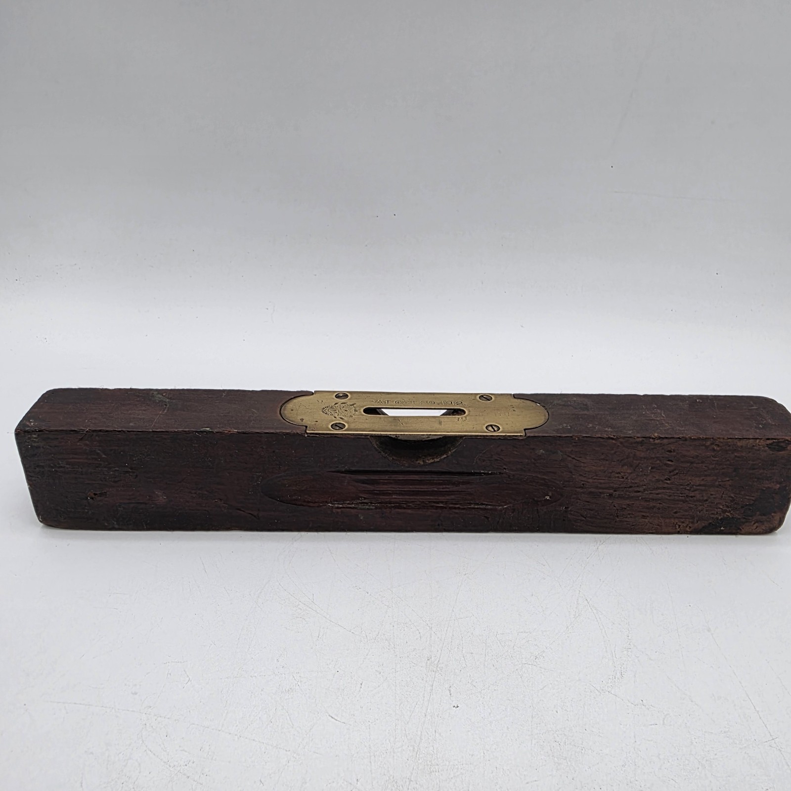1912 Zenith Marshall Wells 12″ Wooden Level Oct-29-1912