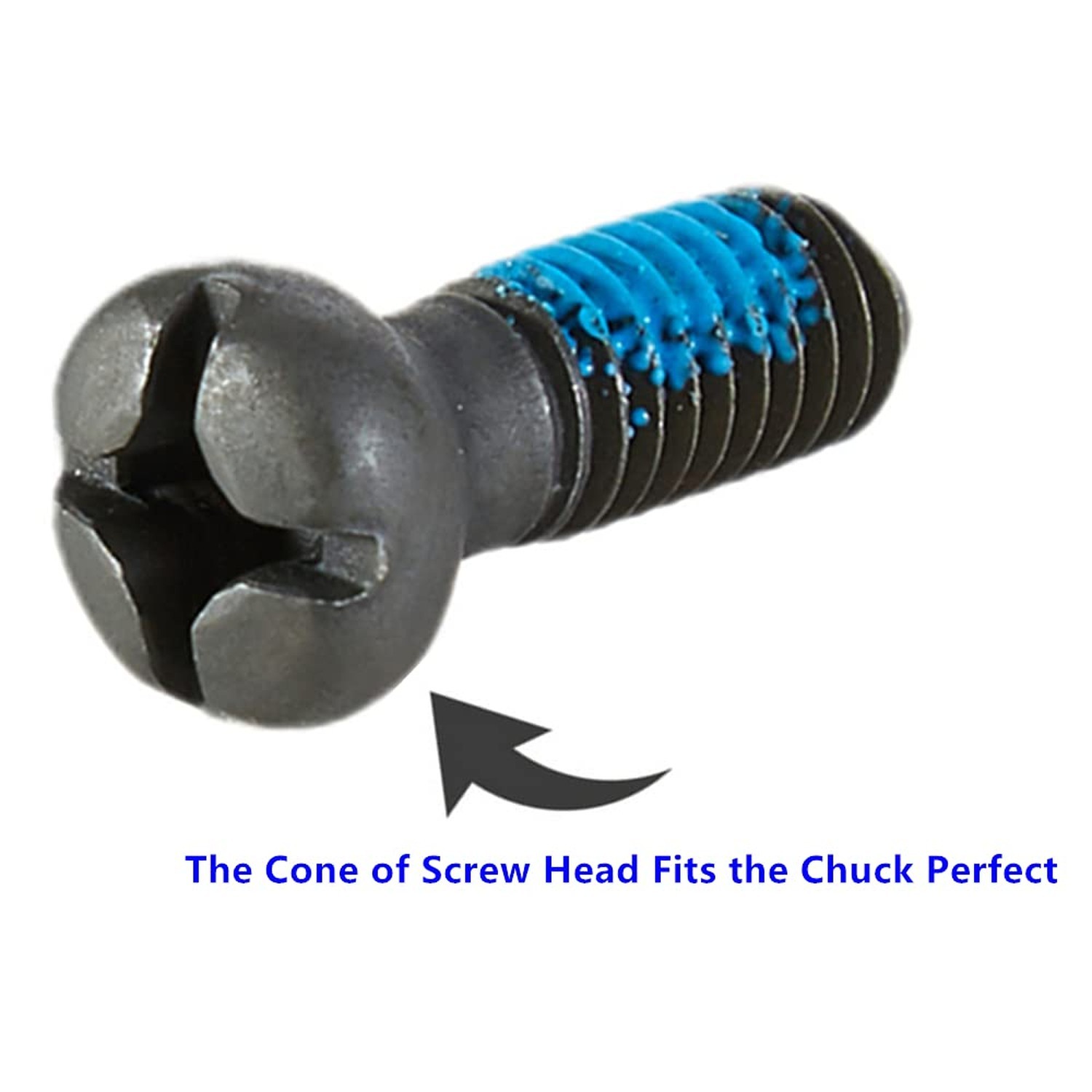 Chuck Screw Screw for Drill Chuck Drill(2 Pack) Replacement Screw M6 Chuck Sc…