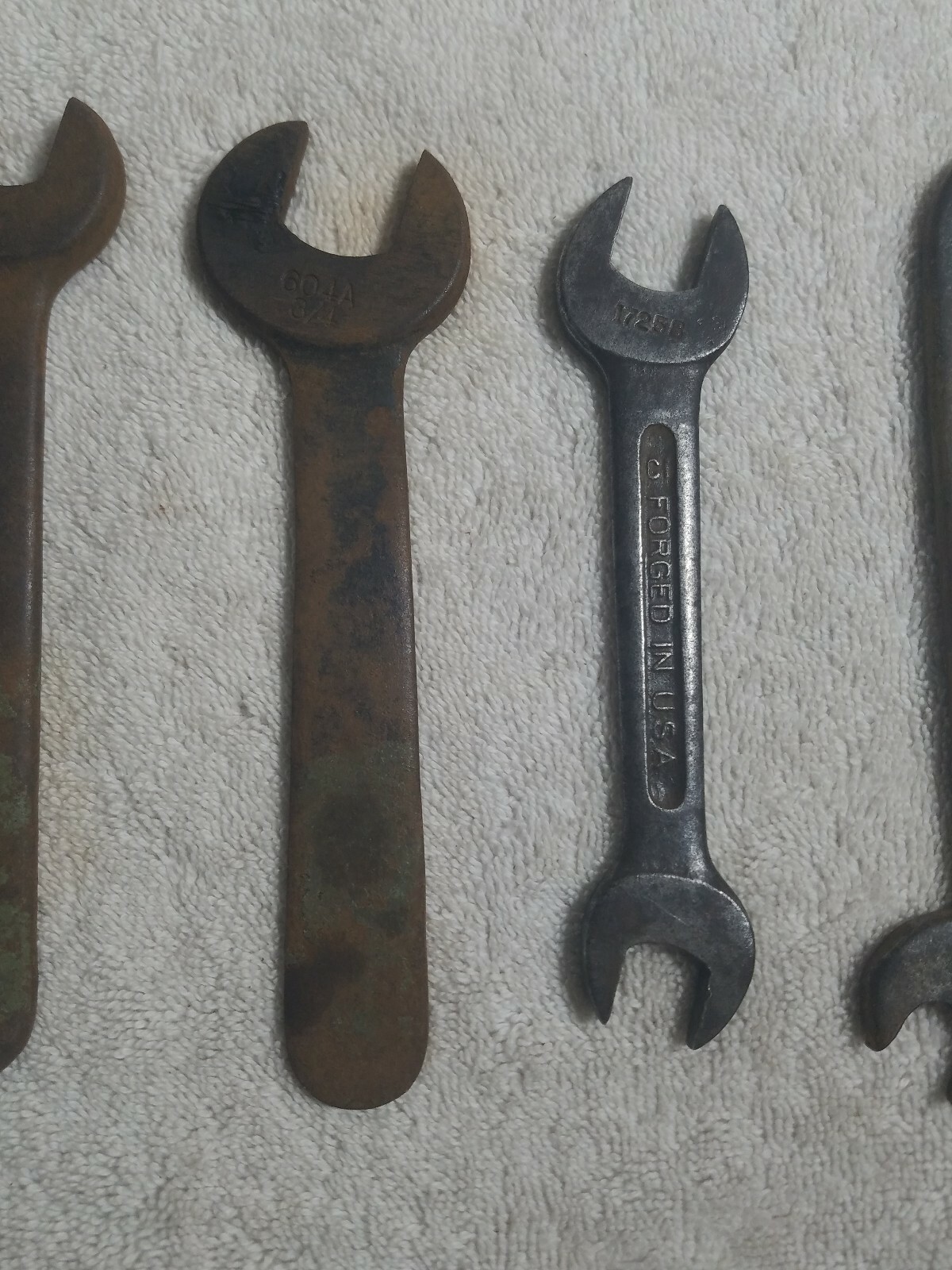 Vintage Lot of Open Ended Wrenchs Craftsman, Billings, Williams