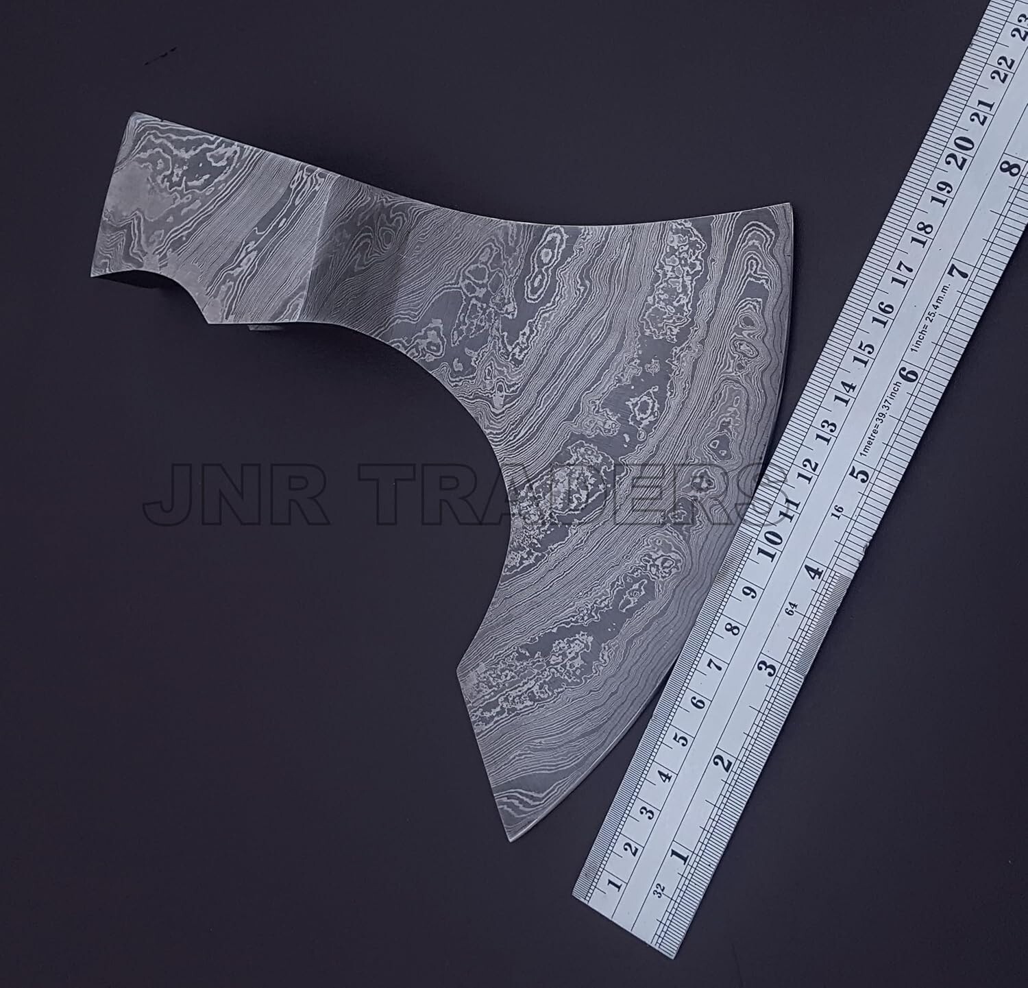 CUSTOM HANDMADE FORGED DAMASCUS STEEL AXE HEAD VIKING HATCHET TOMAHAWK
