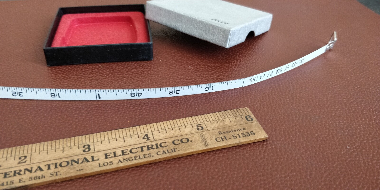 NOS Vintage Advertising TAPE MEASURE — Aeroquip — Made by Lufkin