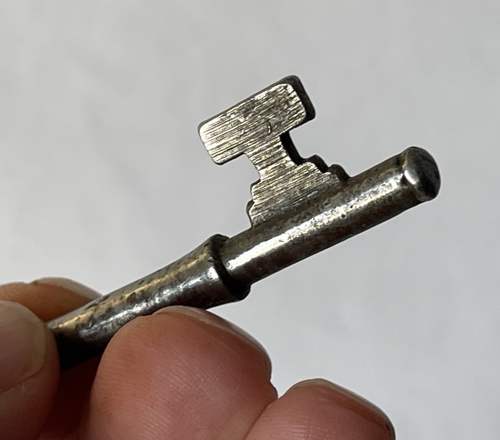 Vintage Metal Skeleton / Ornament / Escape Room Key ~ 8.5cm Long #pC1000