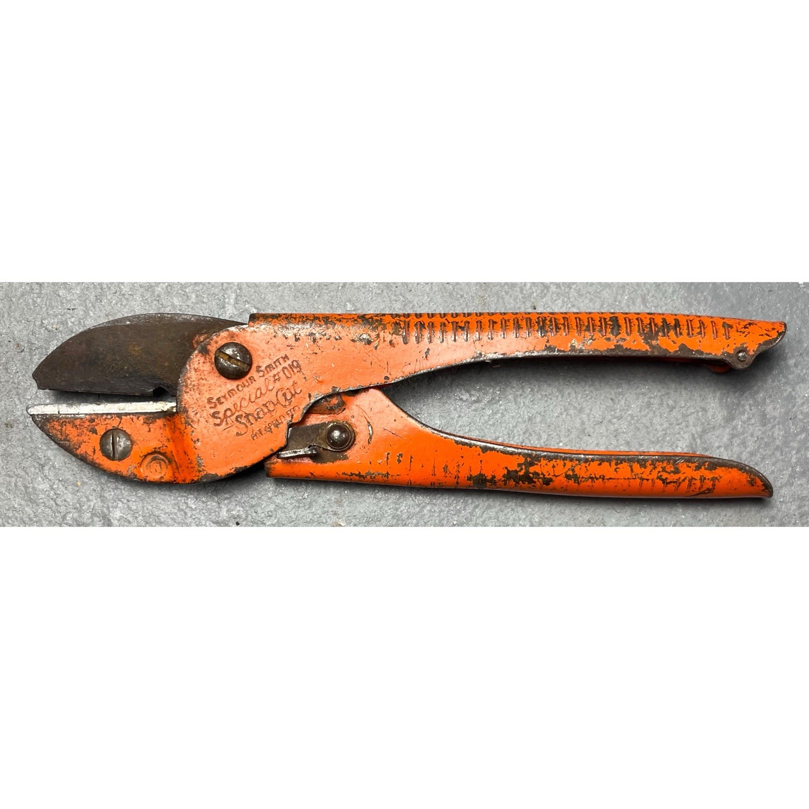 Vintage 50s Seymour Smith Special Snap Cut No 019 Pruners USA Garden Tool