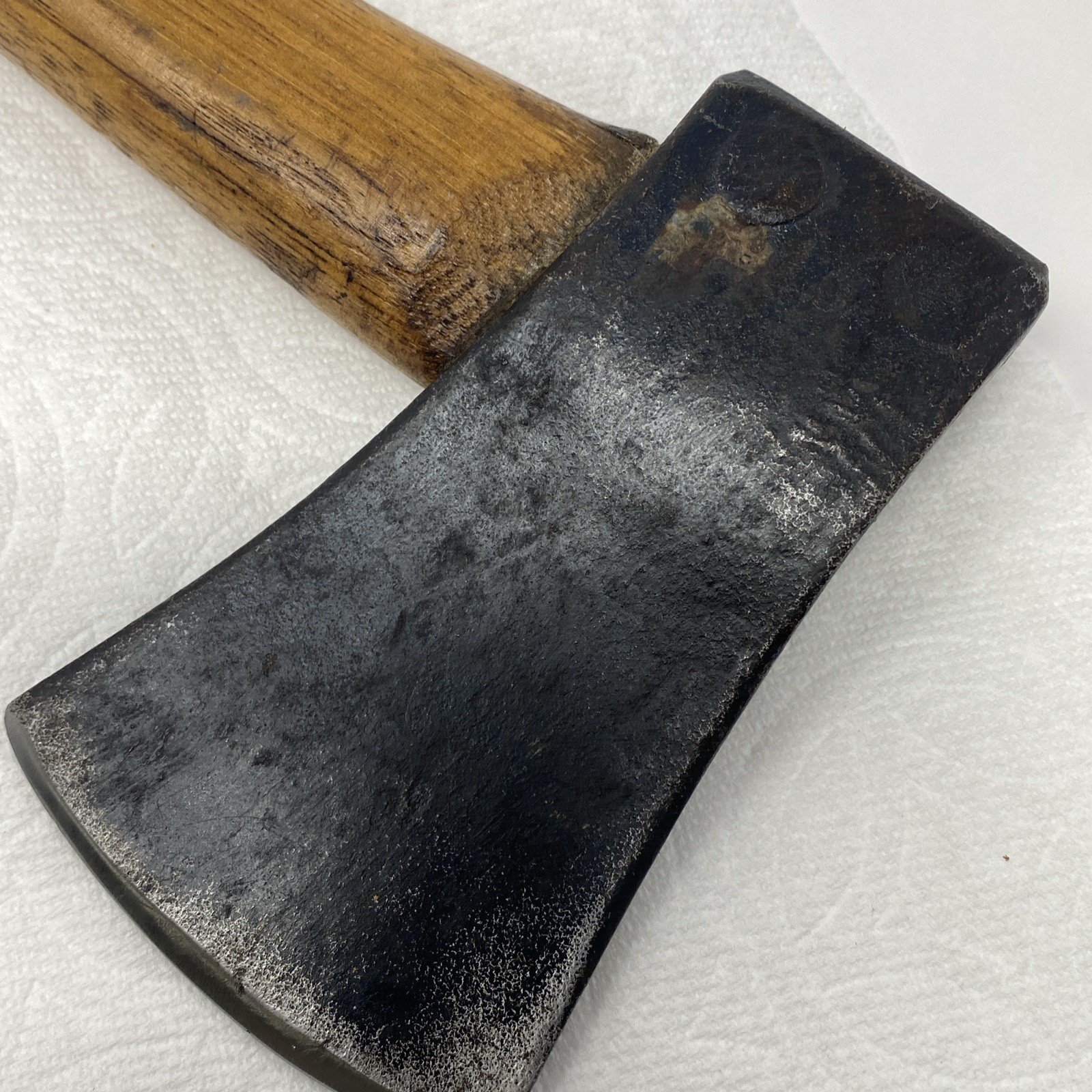 Vintage USA Made Single Bit Camp Axe Hatchet 5″ Head – 13” Total Length SHARP