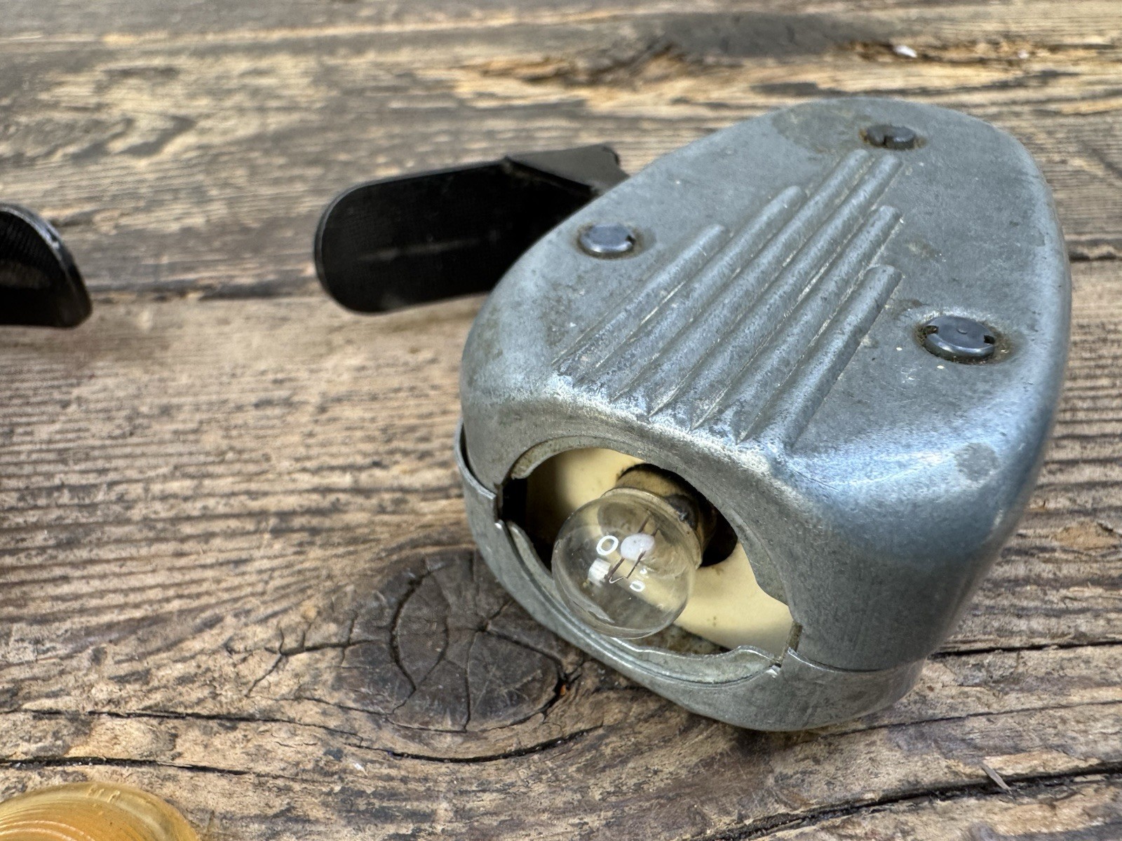 Vintage Crank flashlight Set Of 2