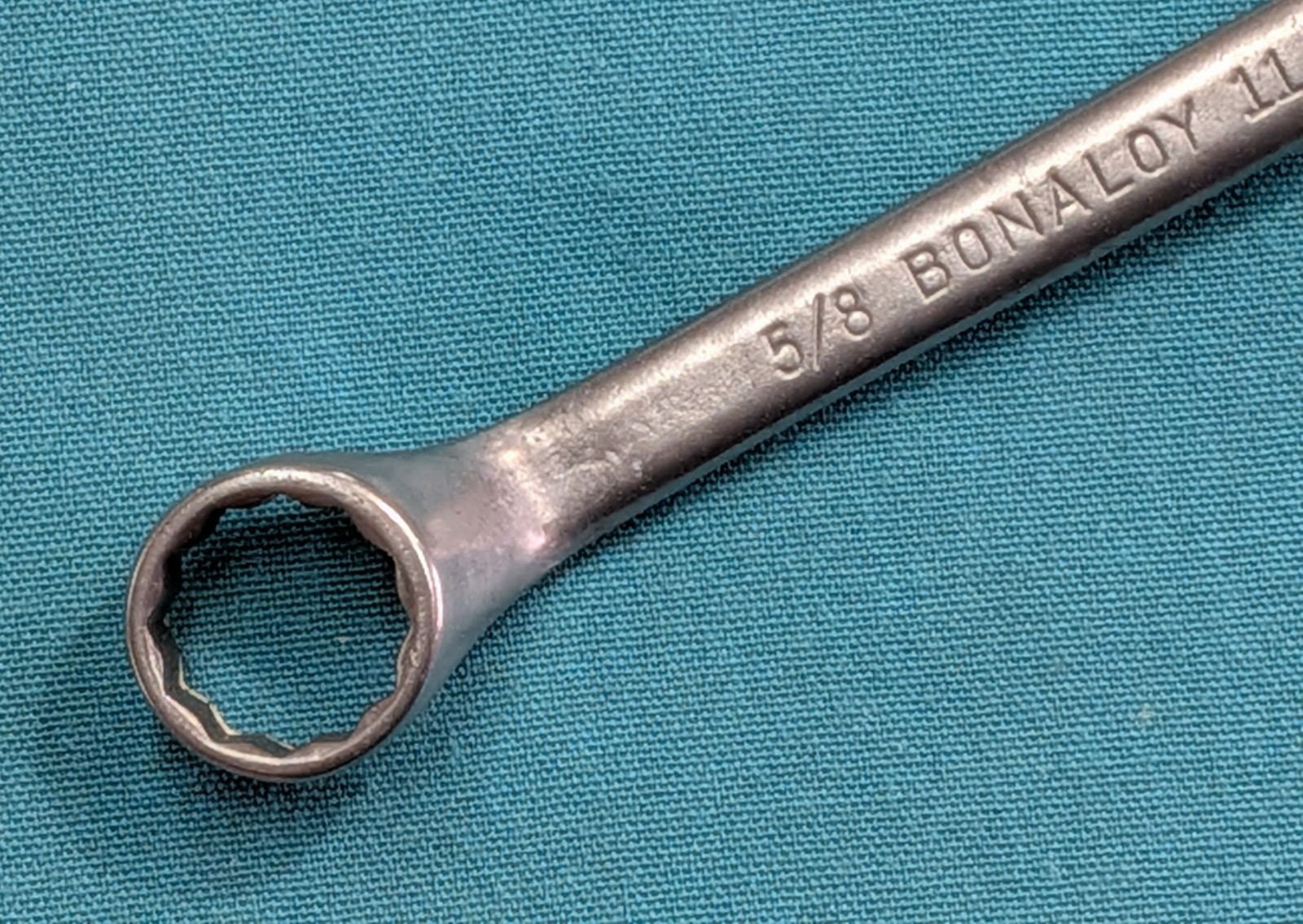 VINTAGE BONNEY BONALOY #2806C Wrench 5/8×11/16 Short Deep Offset 1952 Date Code?