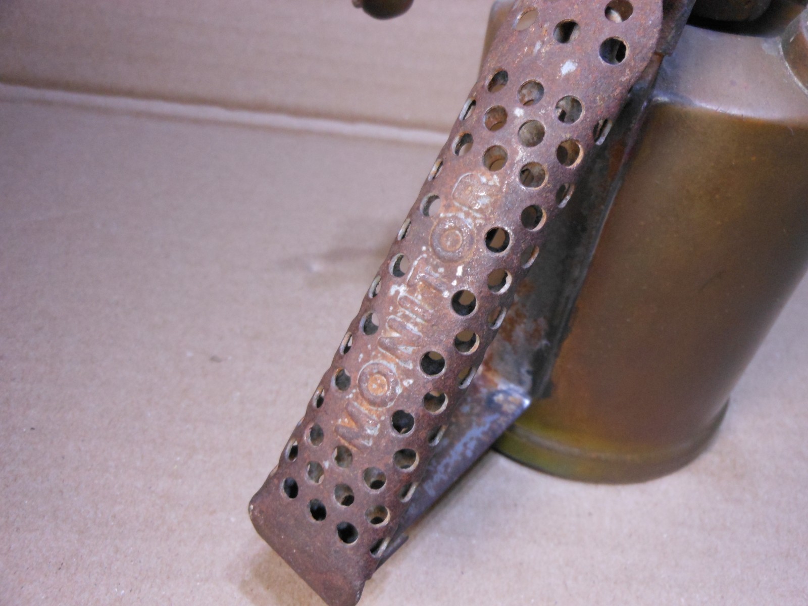 Vintage / Antique Brass Blow Torch Monitor British Made No. 26 Paraffin Only