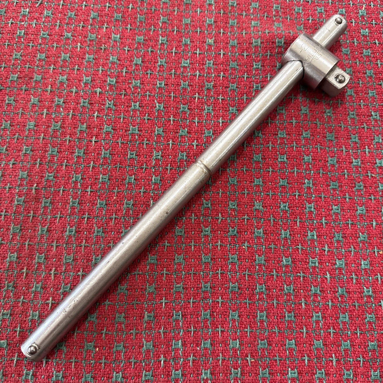 Vintage J H Williams Sliding T-Handle Breaker Bar S-20A 1/2” Dr USA 🇺🇸