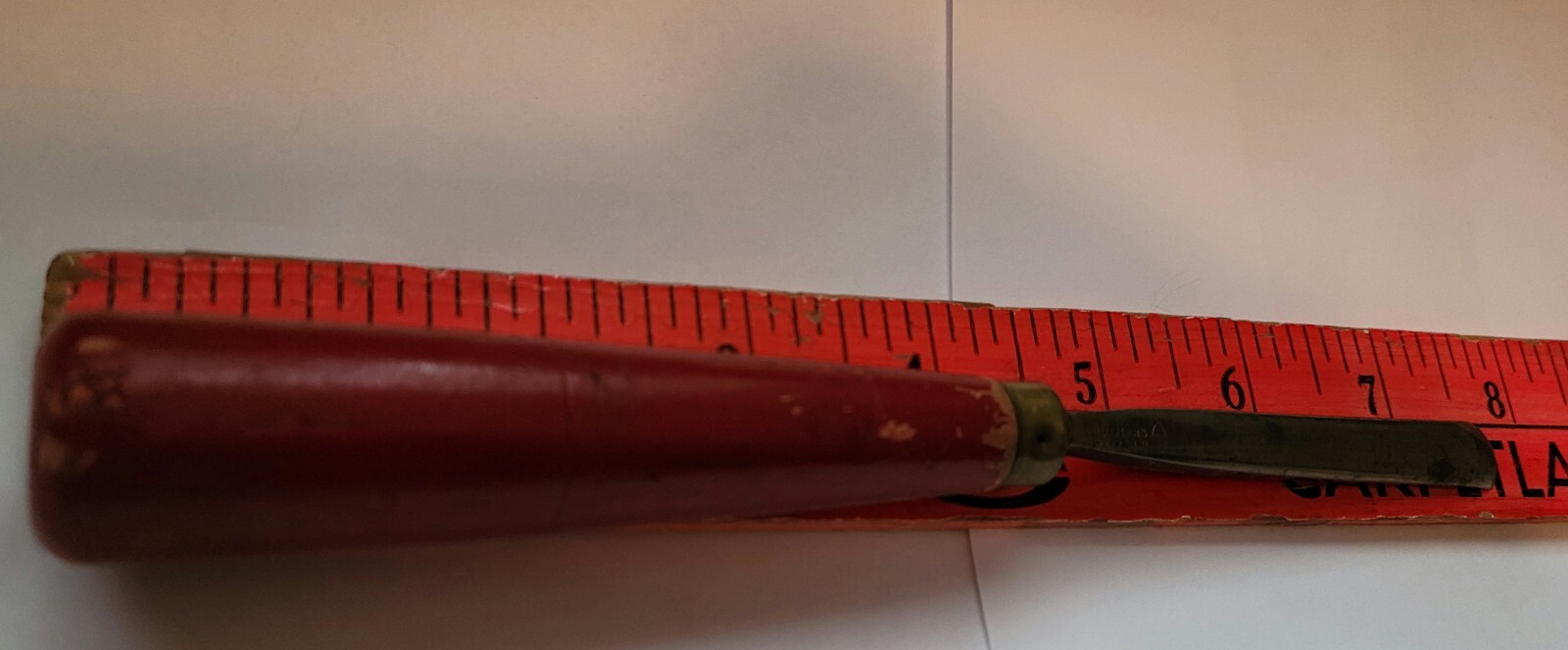 VINTAGE HENRY TAYLOR ACORN No. 6 WOODWORKING TOOL TANG MARKS SHEFFIELD ENGLAND