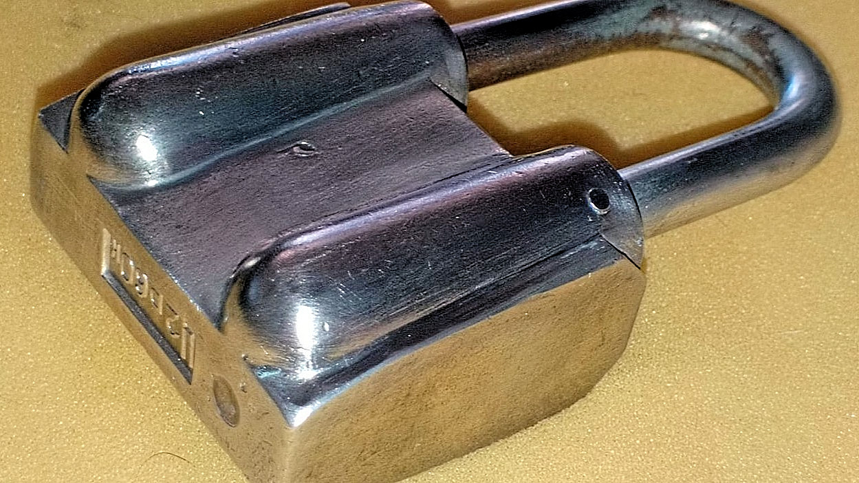 Padlock USSR ORIGINAL 2 keys in the Set Working Soviet Rare Original Vintage