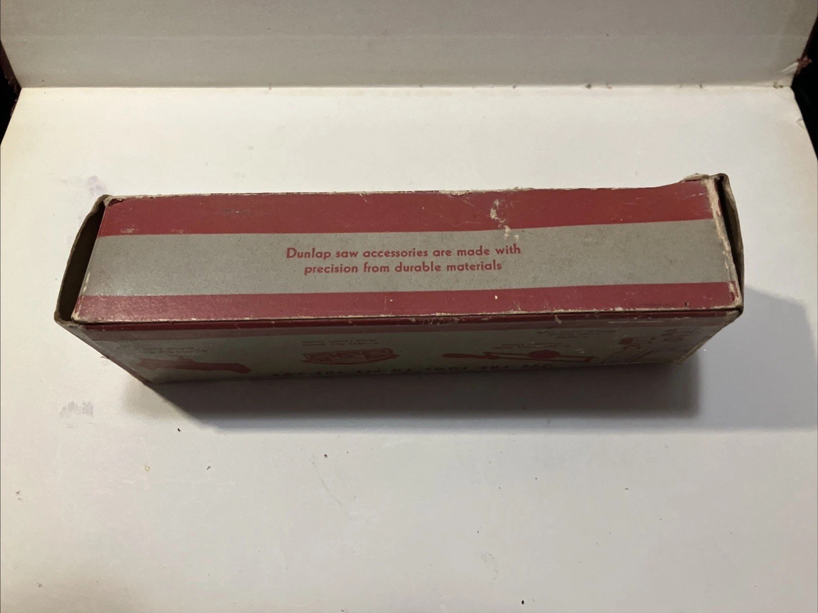 Dunlap , original box, hand saw set tool, sold by Sears, Roebuck and Co.