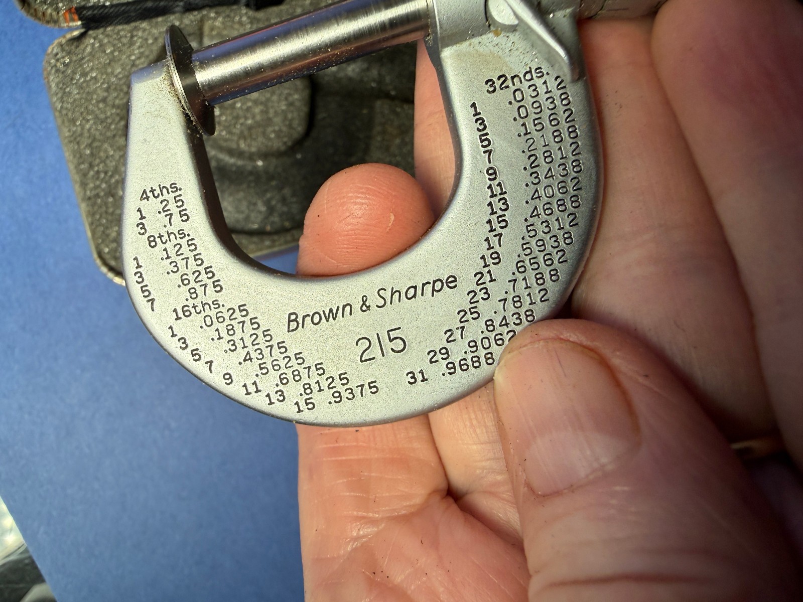 VTG BROWN & SHARPE #215 DISC MICROMETERS + STARRETT LOT W ORIG. CASES AND PAPER