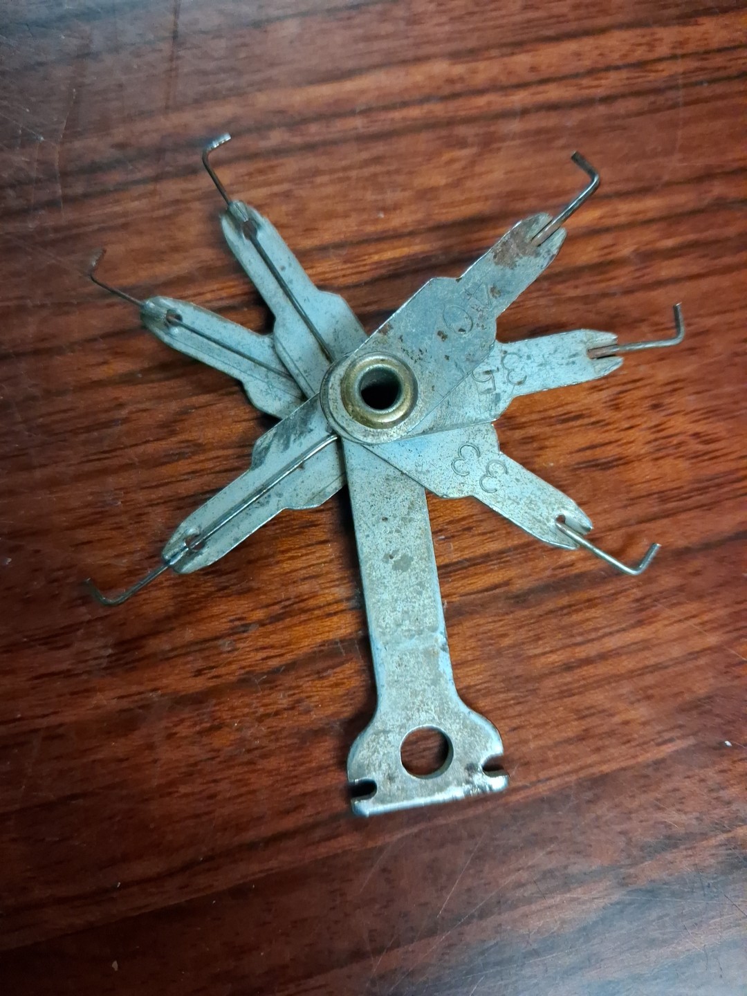 VTG Wards Spark Plug Adjusting And Gap Tool Made In USA