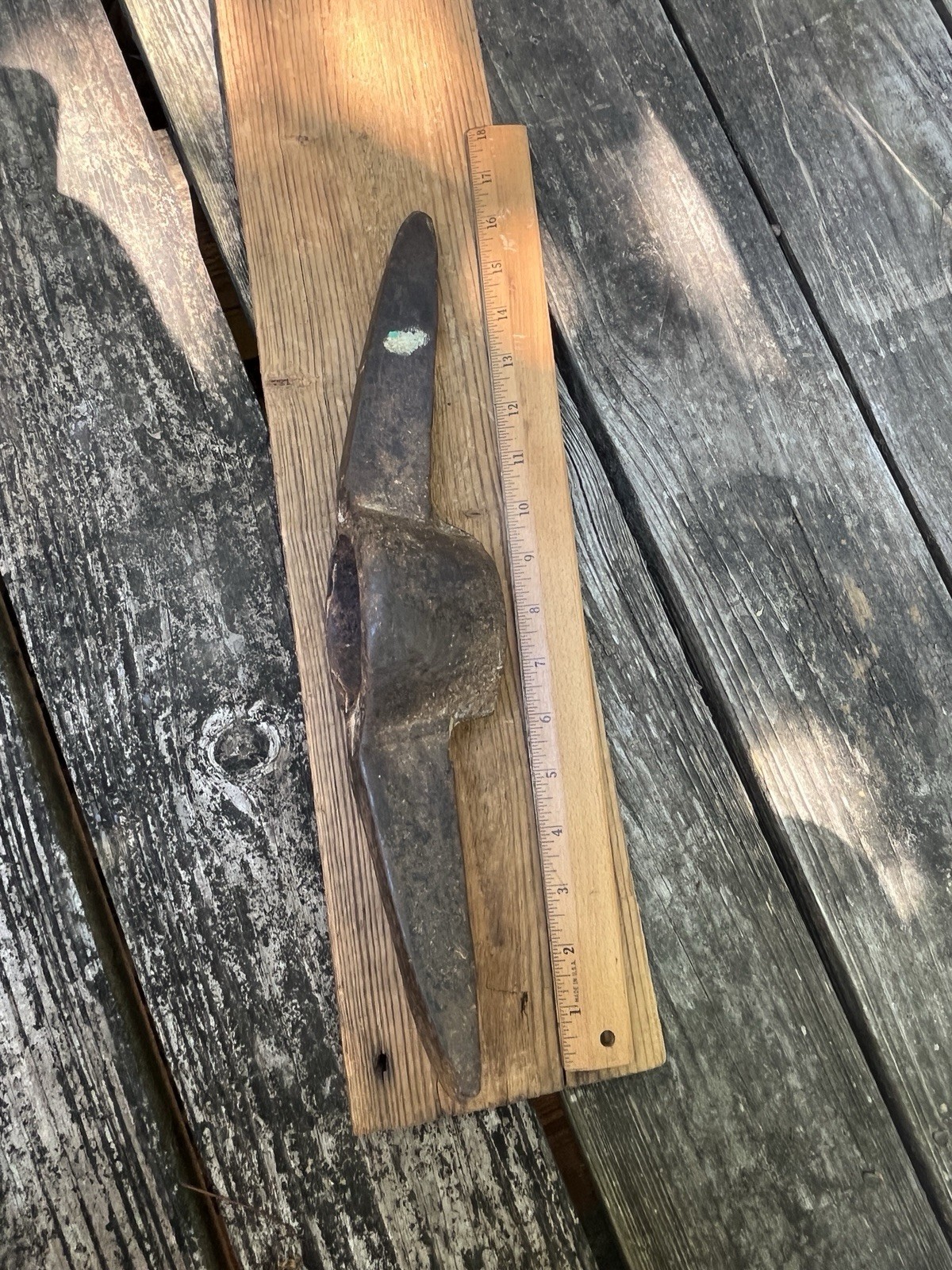 Vintage Iron City Pick Axe Head USA