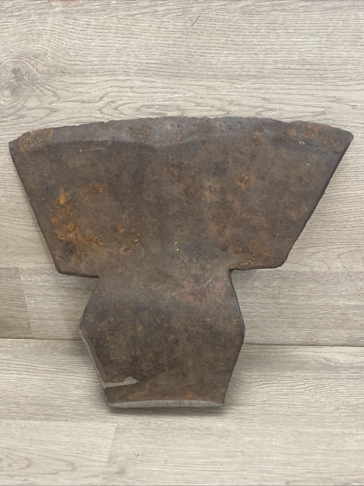 Antique Broad Axe Head Hewing Ax 6lb 4oz 10.75×9″