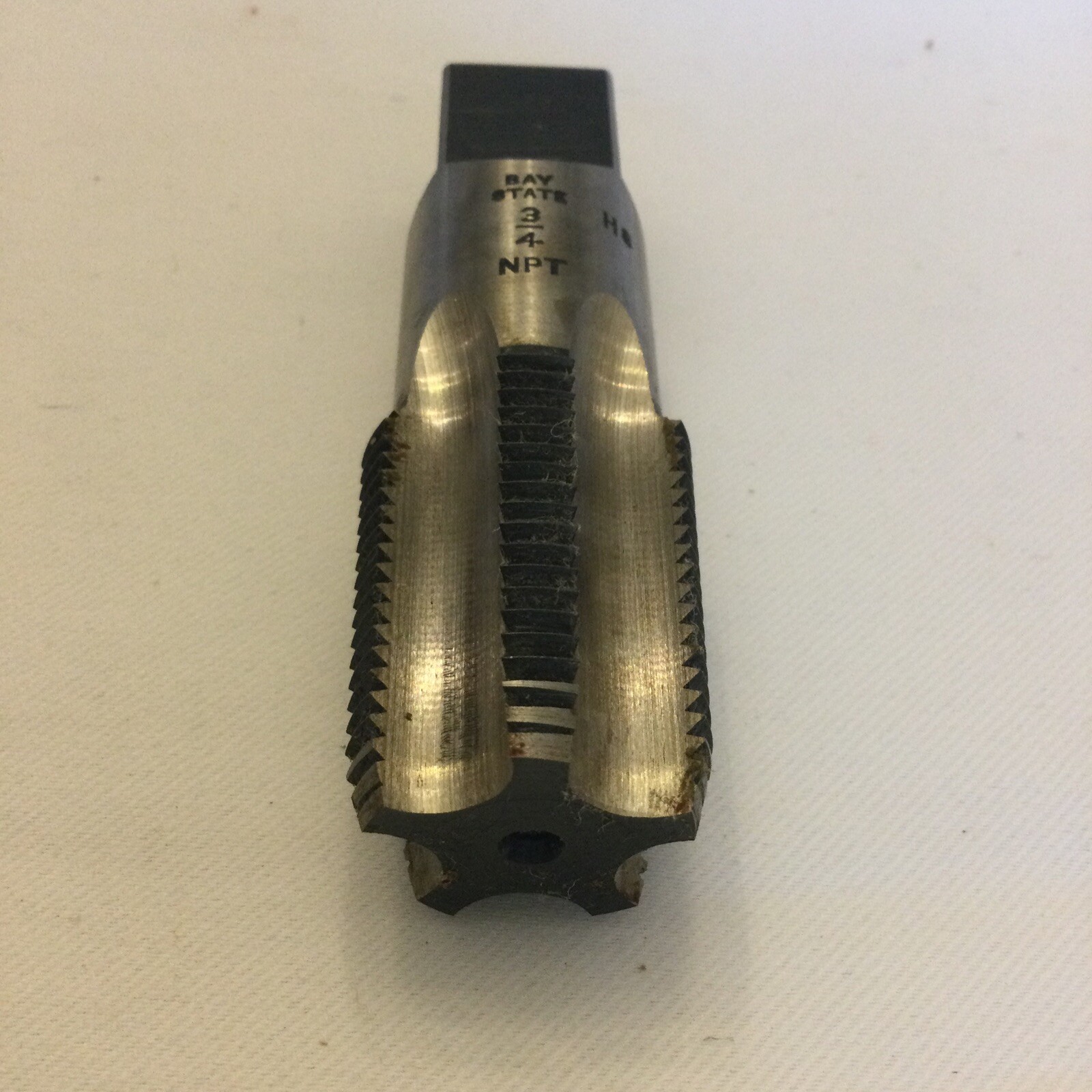 Vintage Bay State Tap & Die Co. 3/4 Inch No.462 NPT Taper High Speed Pipe Tap