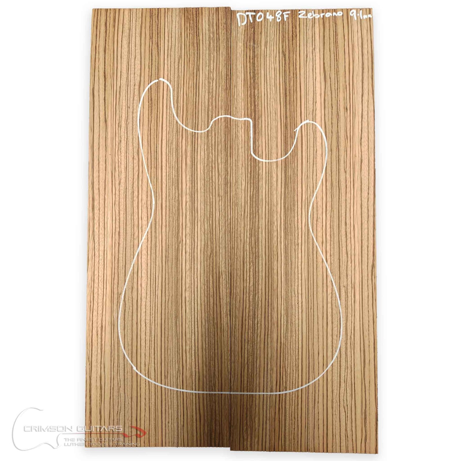 Drop Top – Zebrano – 2 Piece – 9.1mm