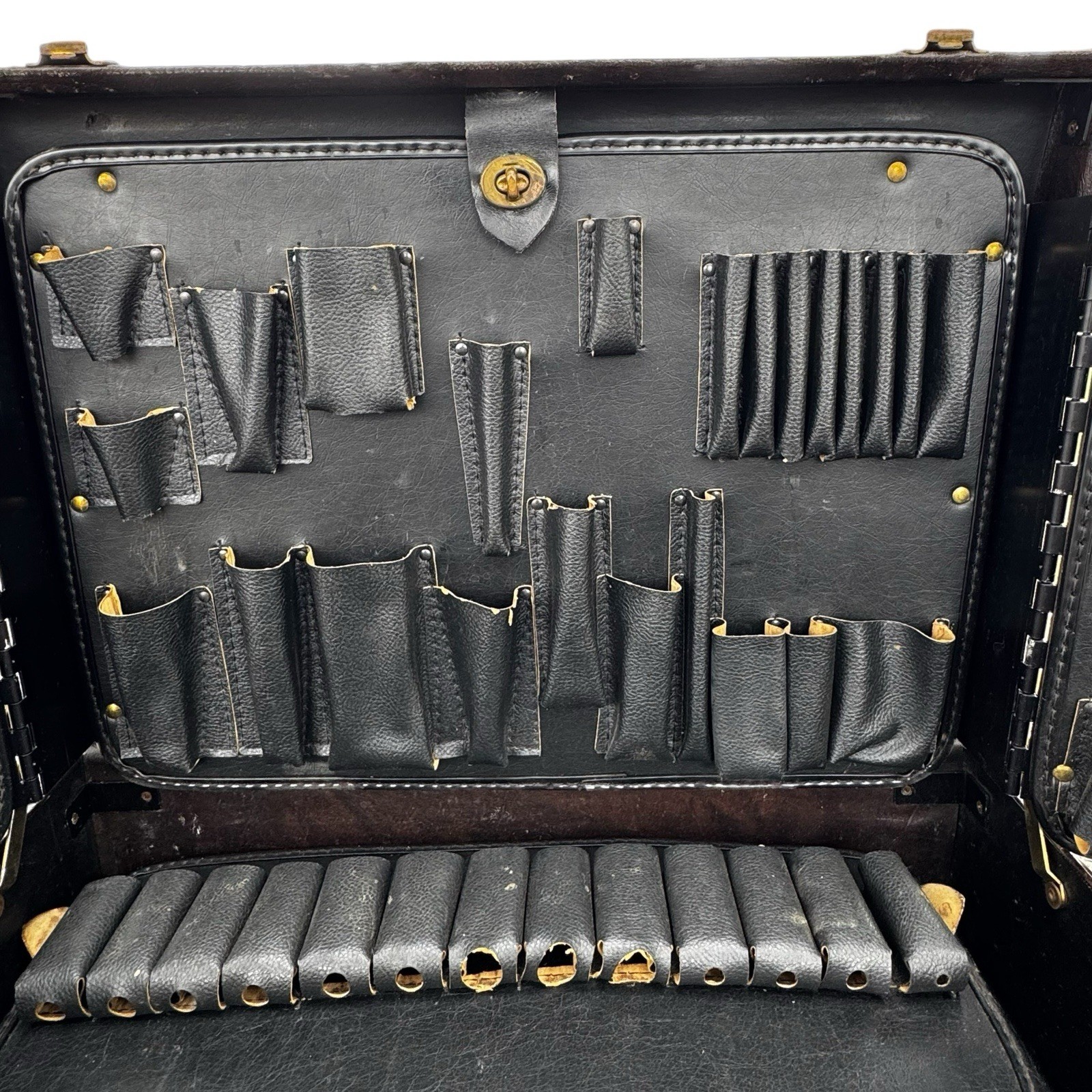VTG Xcelite TC-100 Attache Tool Case W/ Inserts Electronic Service W/ Patina USA