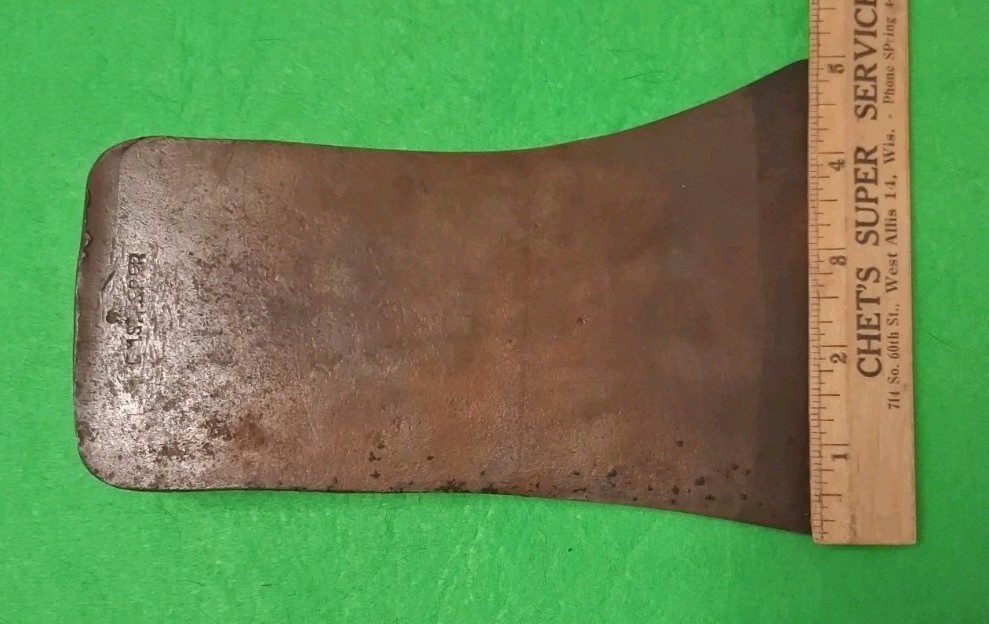 VINTAGE AXE HEAD KELLY WORKS- TRUE TEMPER? PLEASE SEE PICTURES