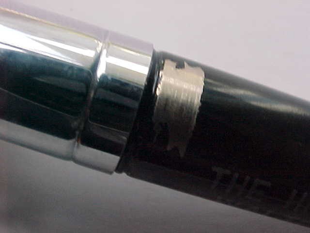 Vintage Burgess FREEPORT ILL Pen Flashlight WALTER C. KNACK CO. DIXON ILLINOIS