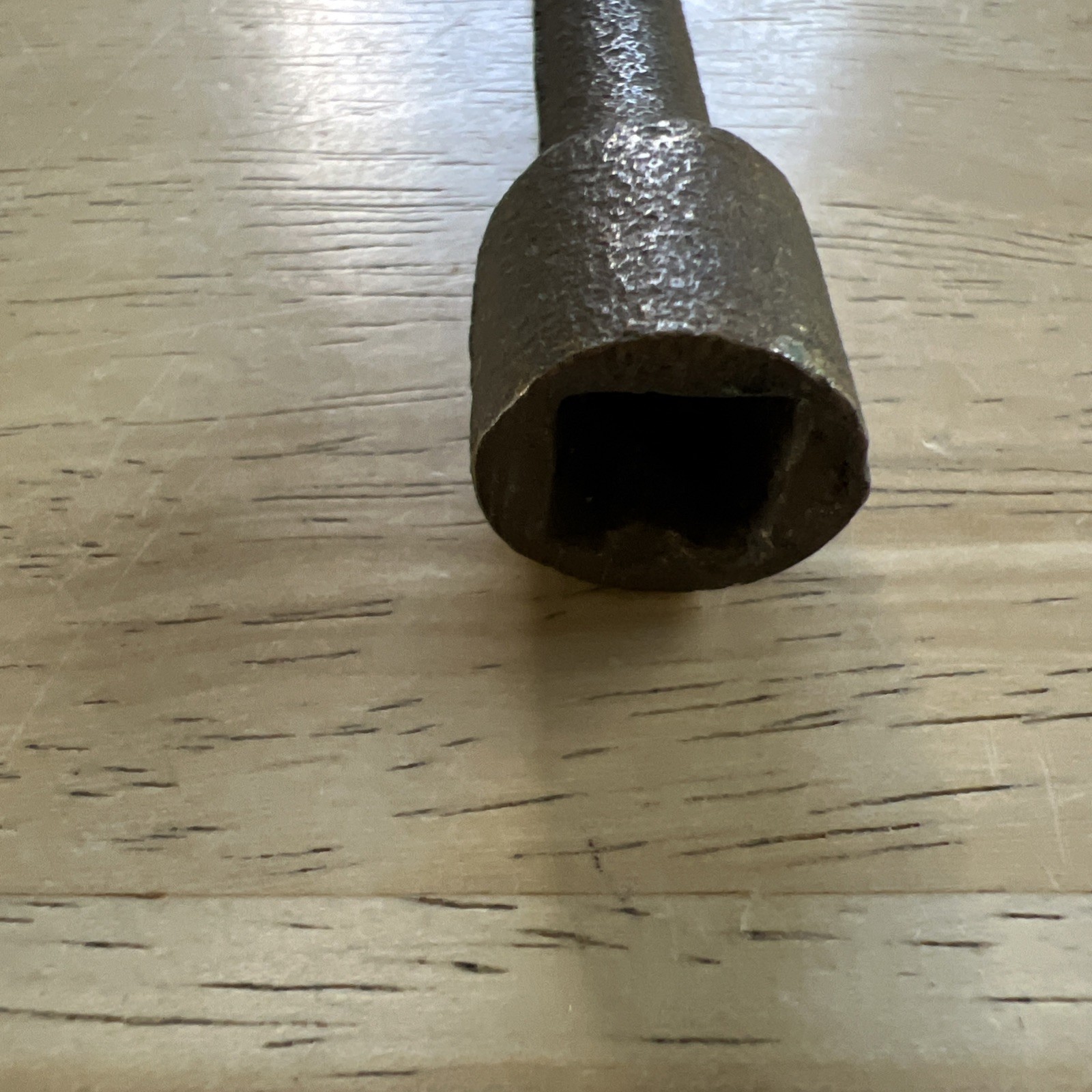 Vintage Prier brass 4” gas valve hydrant key KC, MO