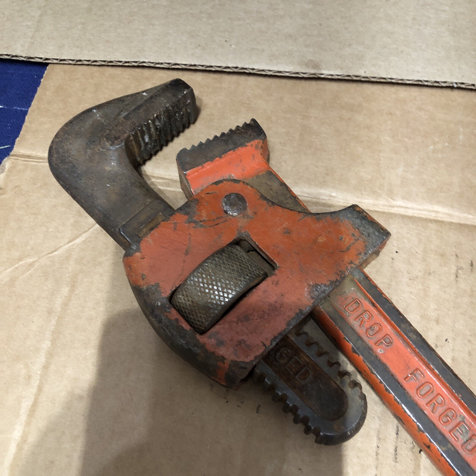 Vintage Super Ego 18” Pipe Wrench Made In Spain