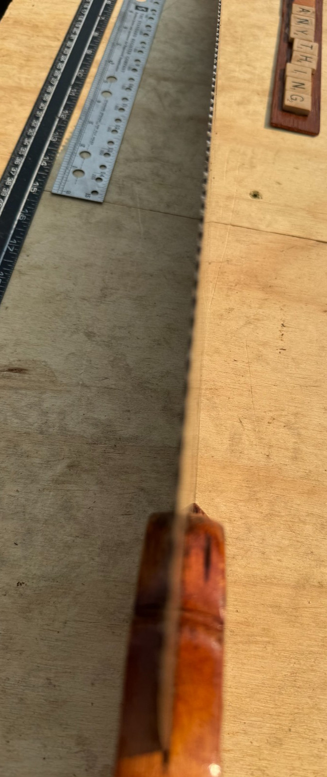 WW2 Era Disston D-7, 26″ Hand Saw 8 PPI – Clean, Straight, Re-Conditioned Beauty