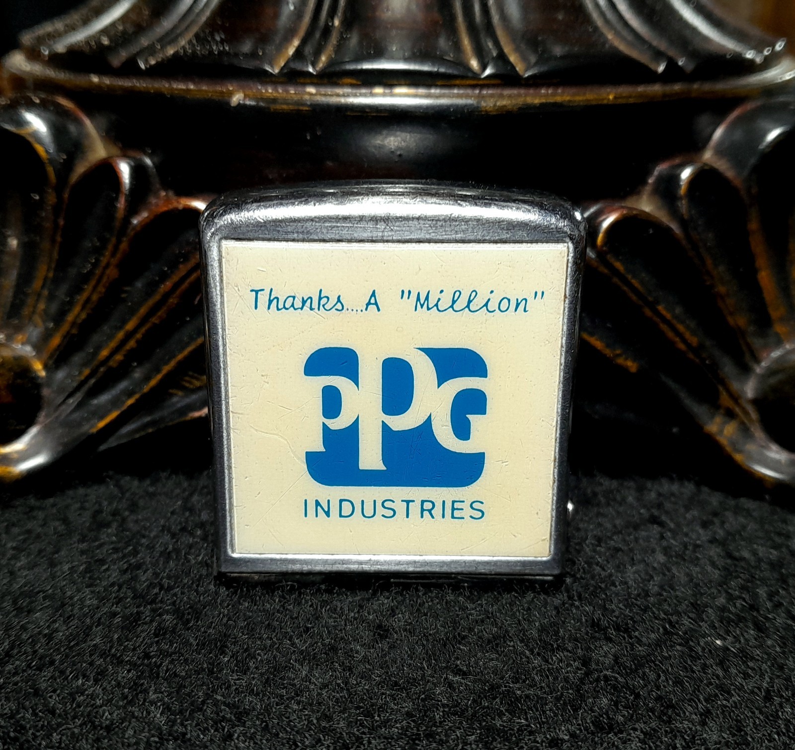 Vintage 70s BARLOW Promotional Tape Measure Thanks…A “Million” PPG INDUSTRIES