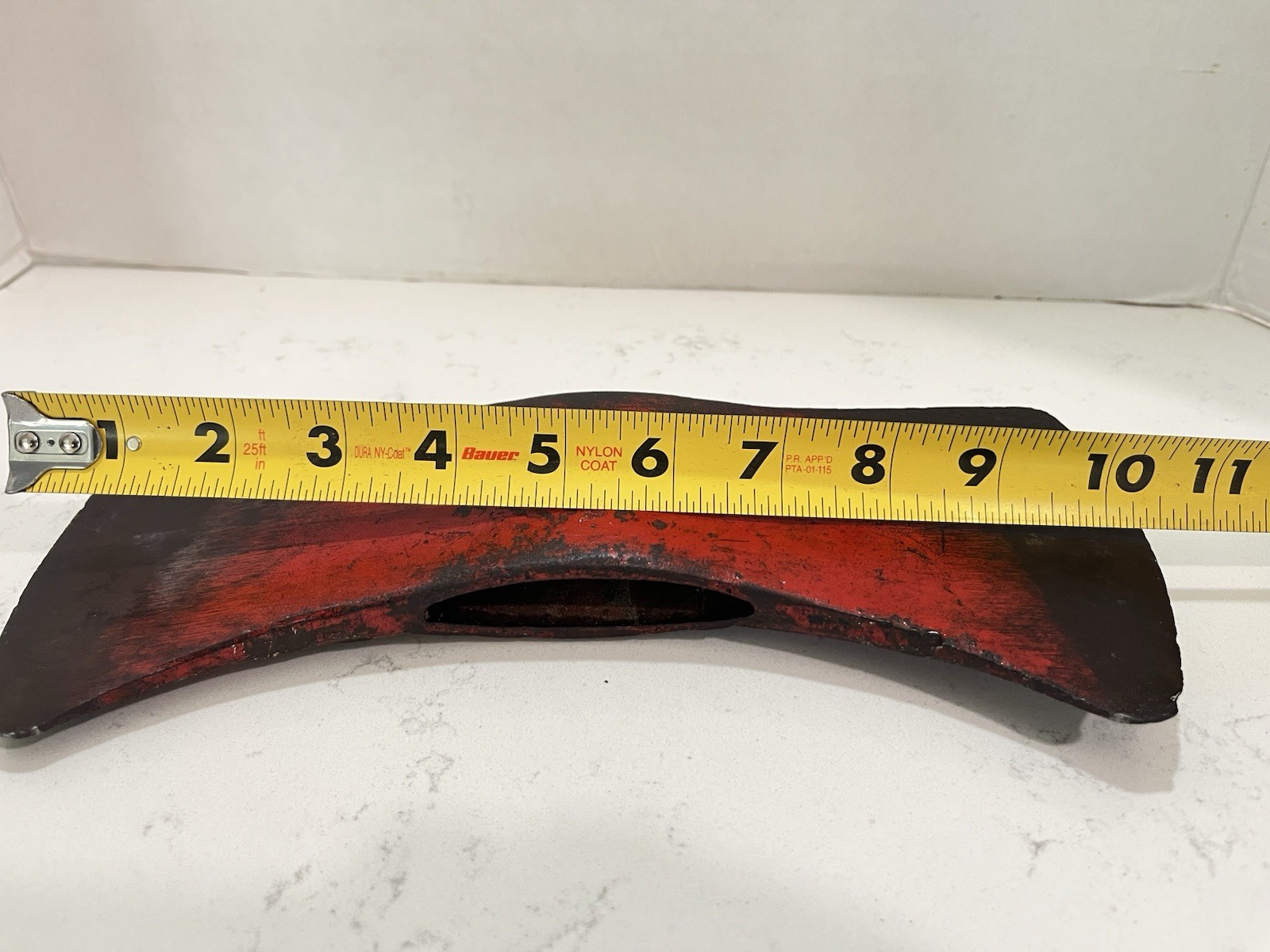 Vintage Council USA Double Bit Axe Head Rail Splitter 3.7lbs-Bent Corner