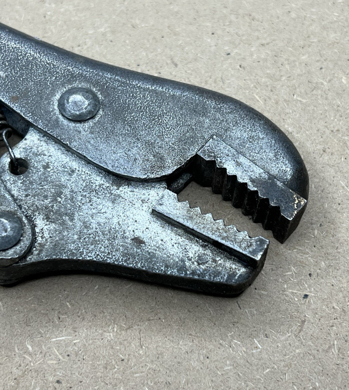 Vintage KASH K-VISE Locking Pliers PAT PEND Elkhart IN USA Rare Early Vise Grip