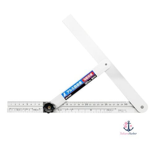 NEW Shinwa Sokutei Aluminum Free Bracket with Scale 300mm 62569