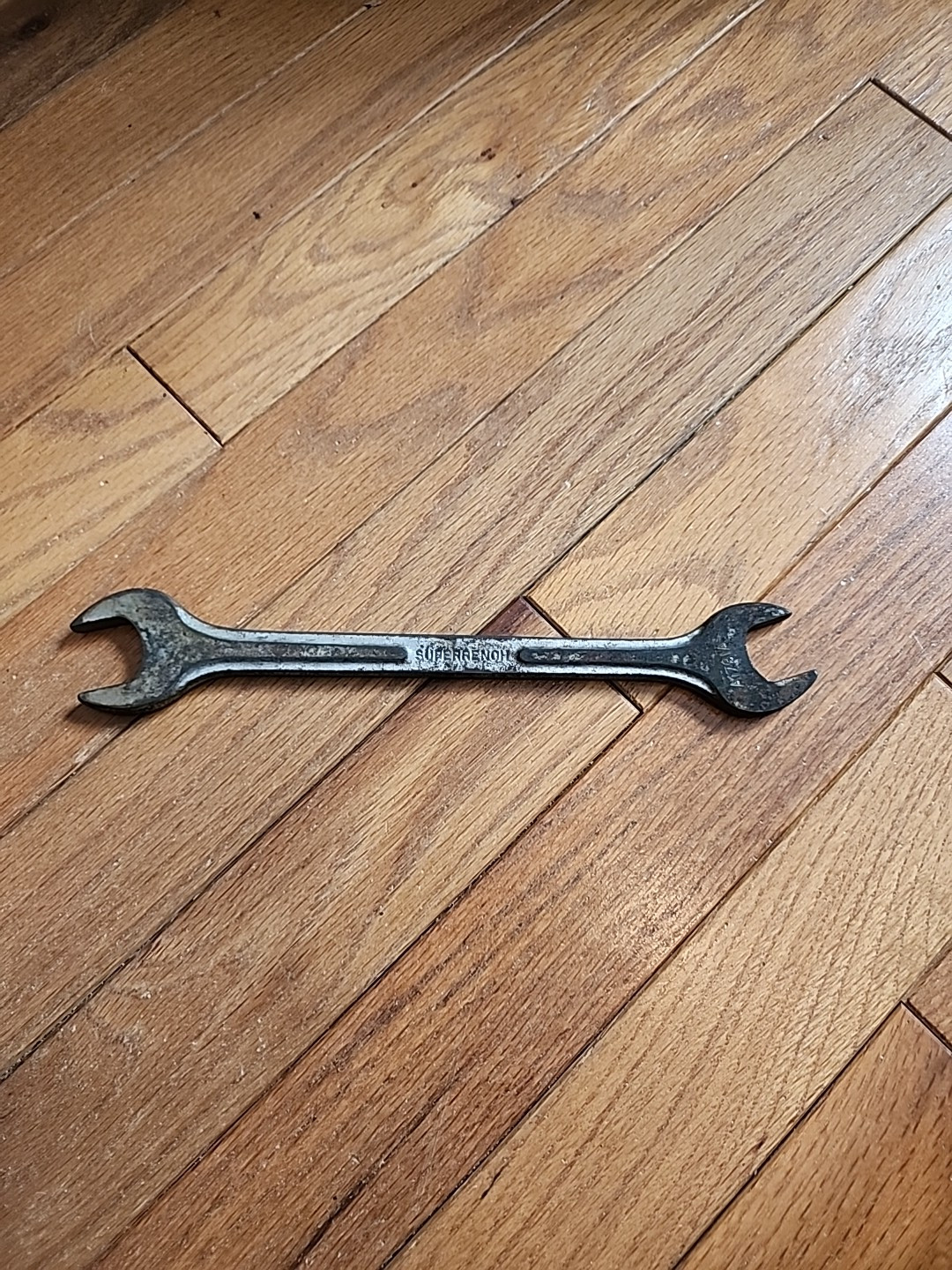 Vintage WILLIAMS USA Superrench A1731A Open-Ends, 3/4″ + 7/8″