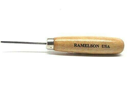 3 Ramelson Bent Veiner Line 60 Degree V Checkering Wood Carving Hand Chisel T…