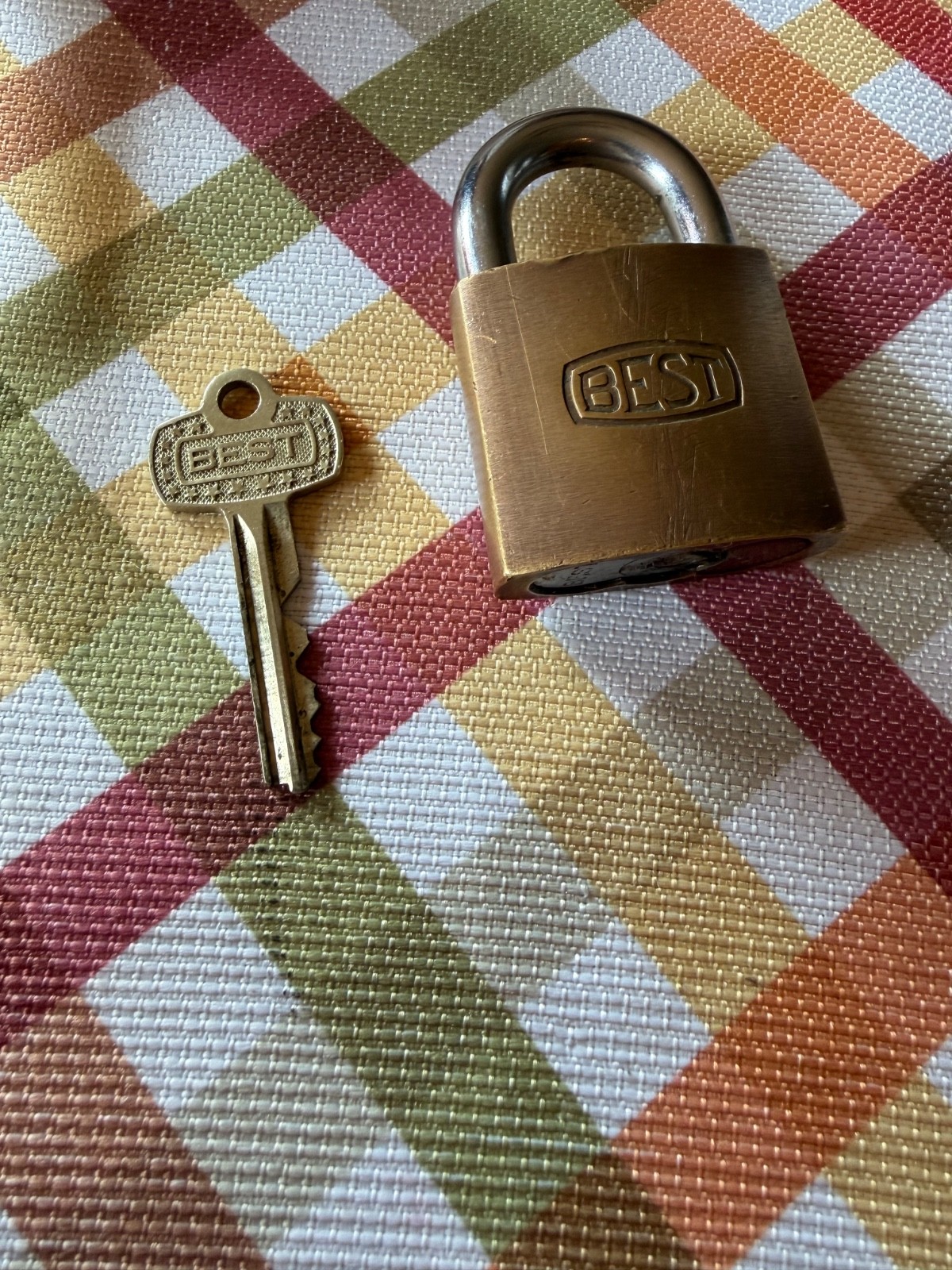 Best 4B Padlock With Key working