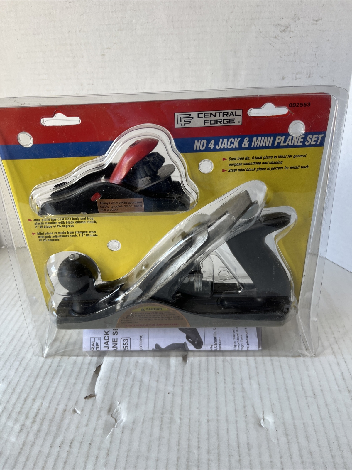 Central Forge N°4 Jack Plane And Mini Plane Set