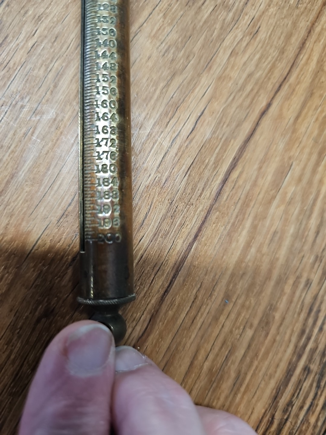 Vintage Salter Brass Troy Ounces Spring Hook Gold Weight Measure 0-200
