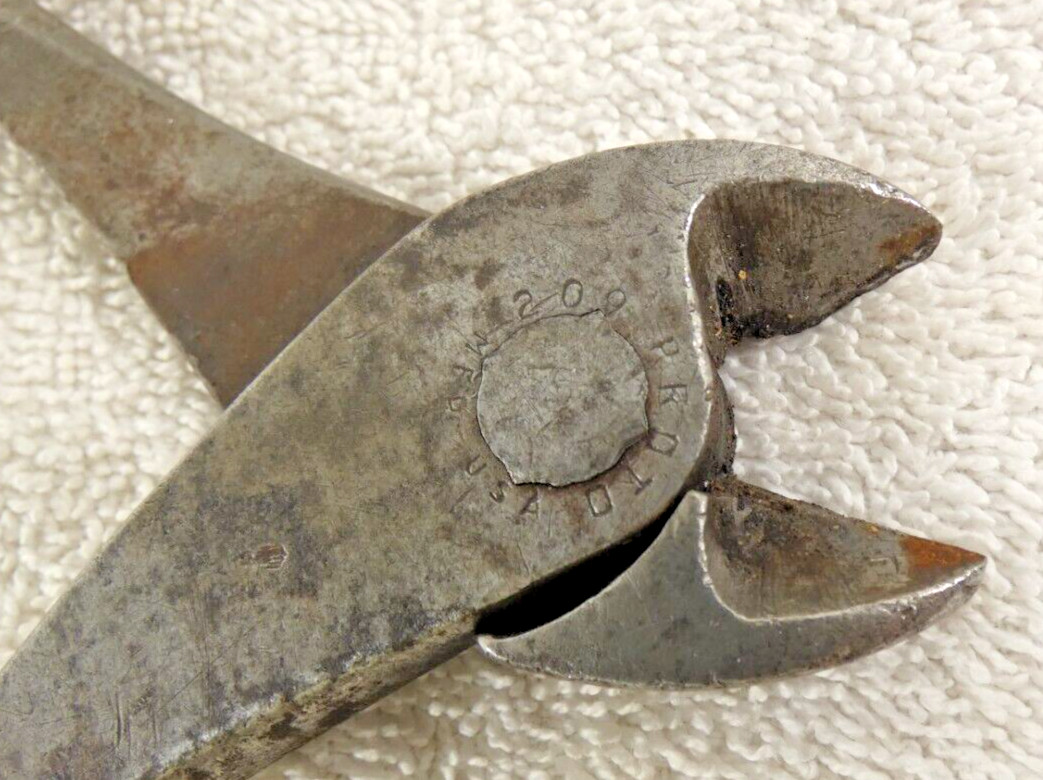 VTG Proto 209 Diagonal Cutting Pliers Wire Cutters 7″ Long Made in USA