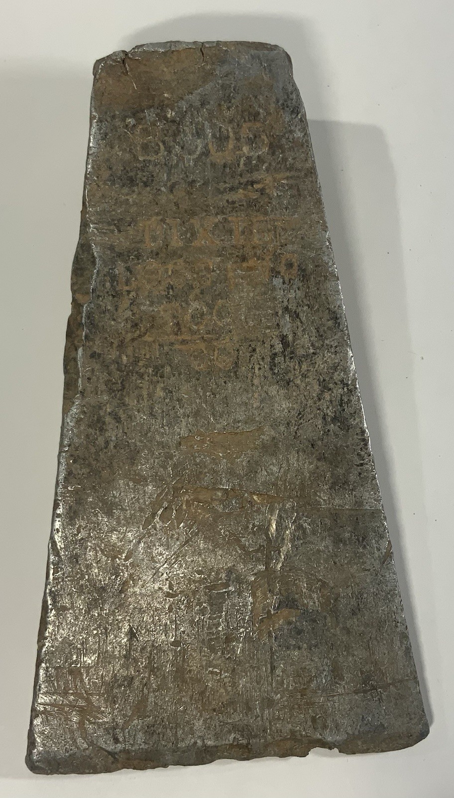 Rare Aluminum Vintage B305 DIXIE LOGGING TOOL Driving Split Timber Felling Wedge