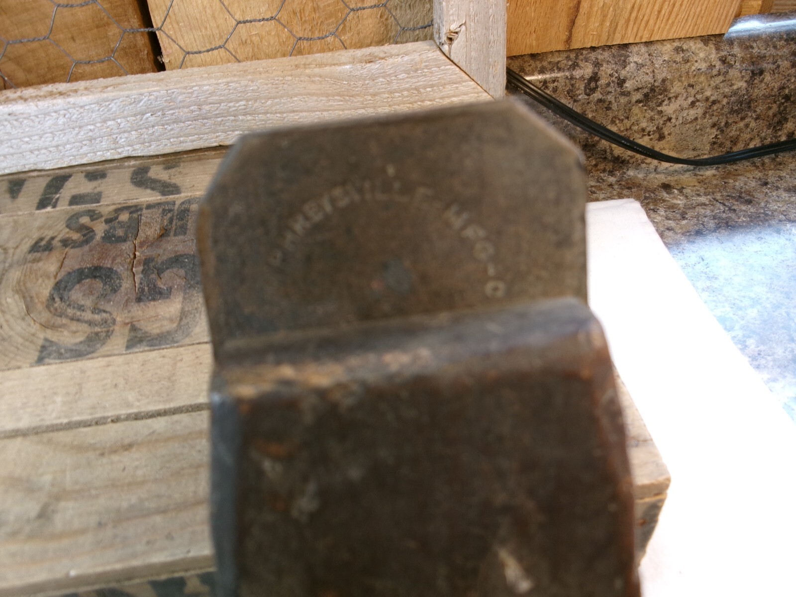Antique 8″ Humphreysville Mfg Co Wooden Block Plane