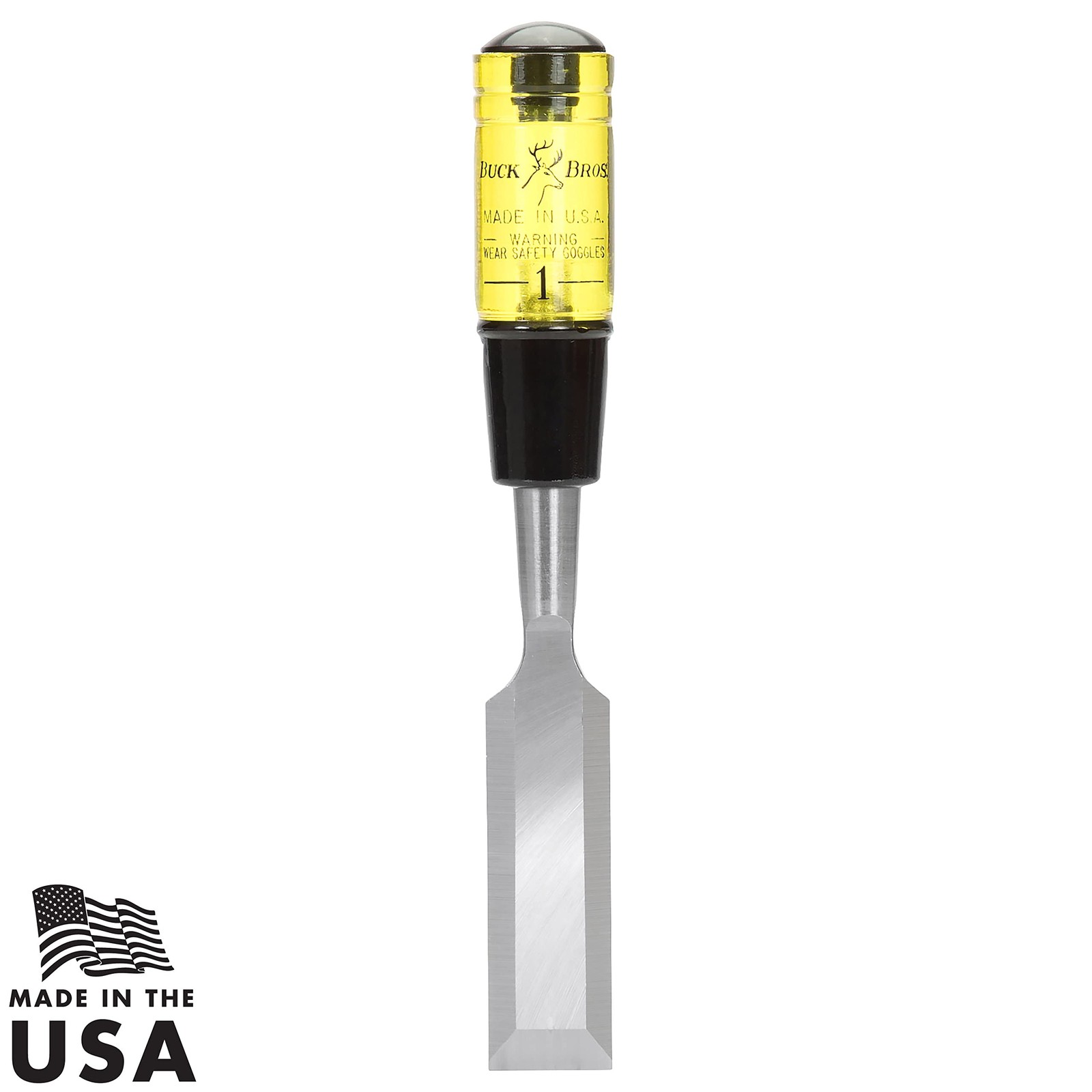 Buck Brothers 120106bc 1 Inch Wood Chisel Made In Usa For Paring And Finishing C