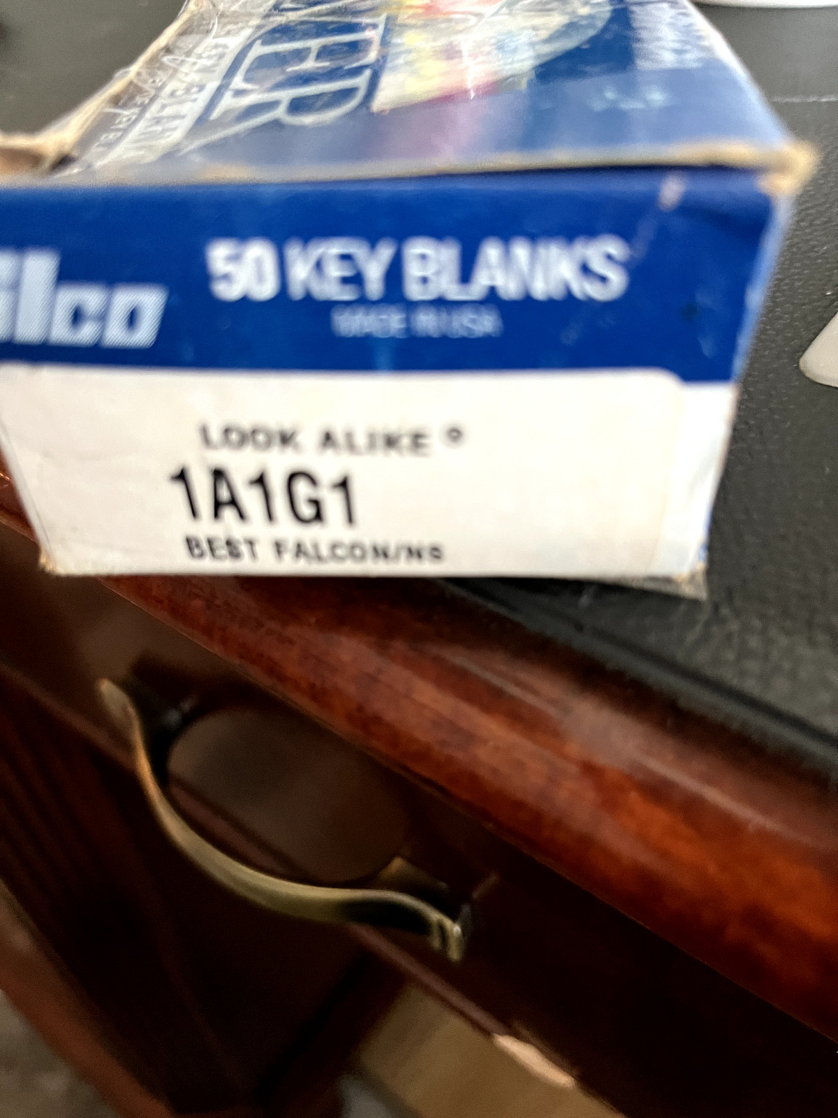 BEST KEY BLANKS FOR “G” KEYWAY NICKEL SILVER ILCO