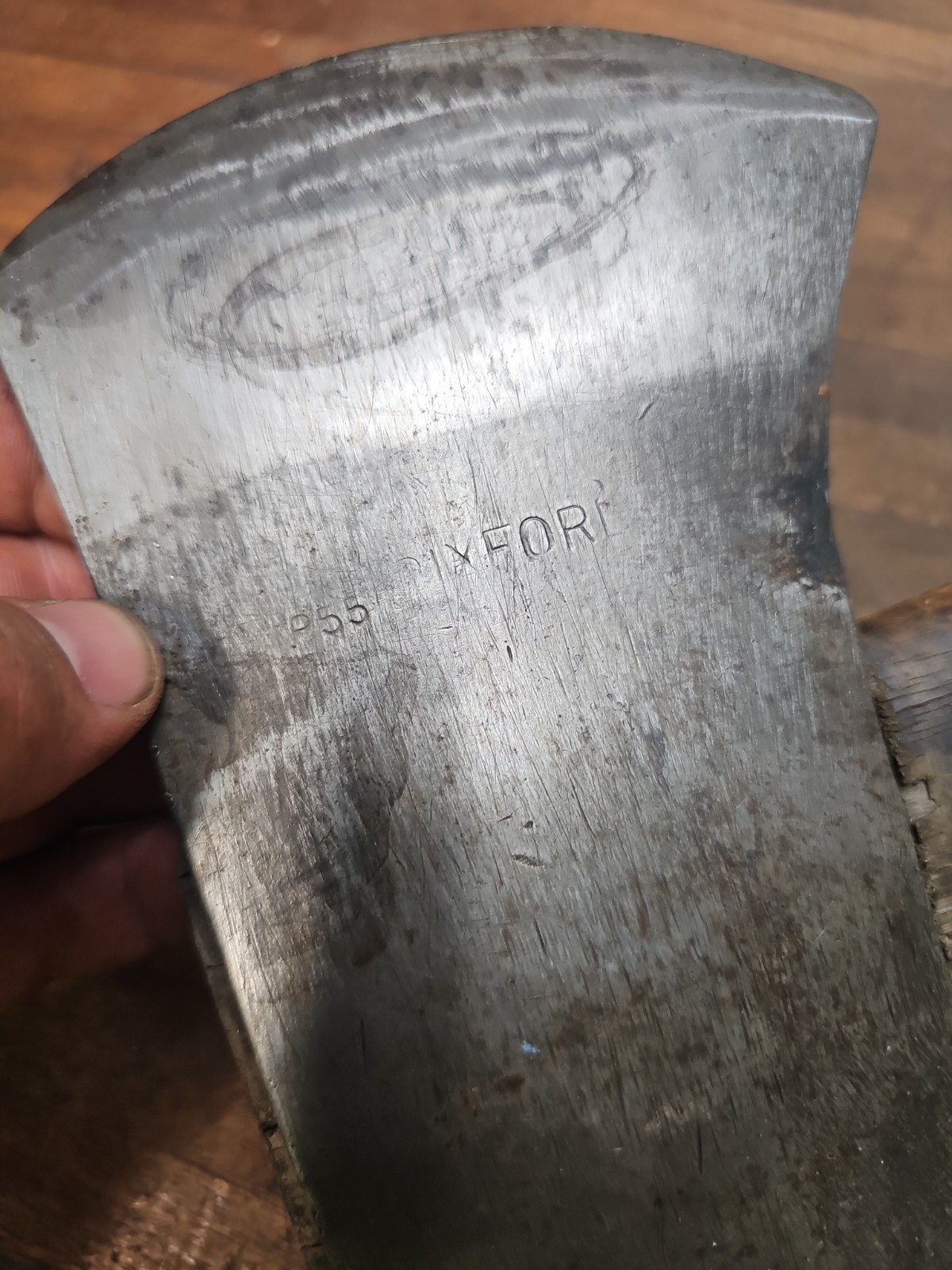 AC1- Vintage Rixford P55 – 4 lb 9 oz Double Bit Axe