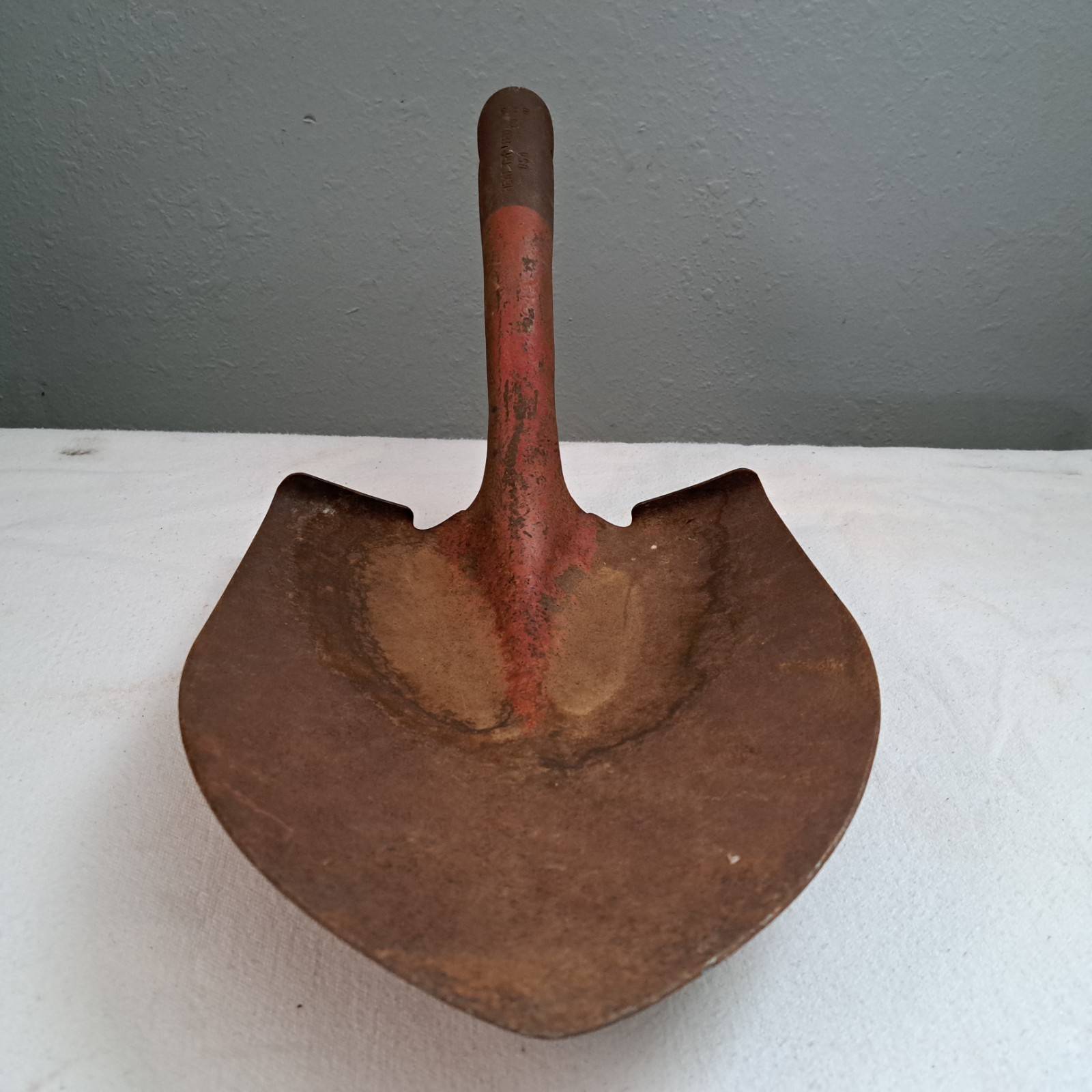 Heat Treated 2 USA B 73 METAL Shovel 18 3/4″ X 8 3/4″ RUSTIC