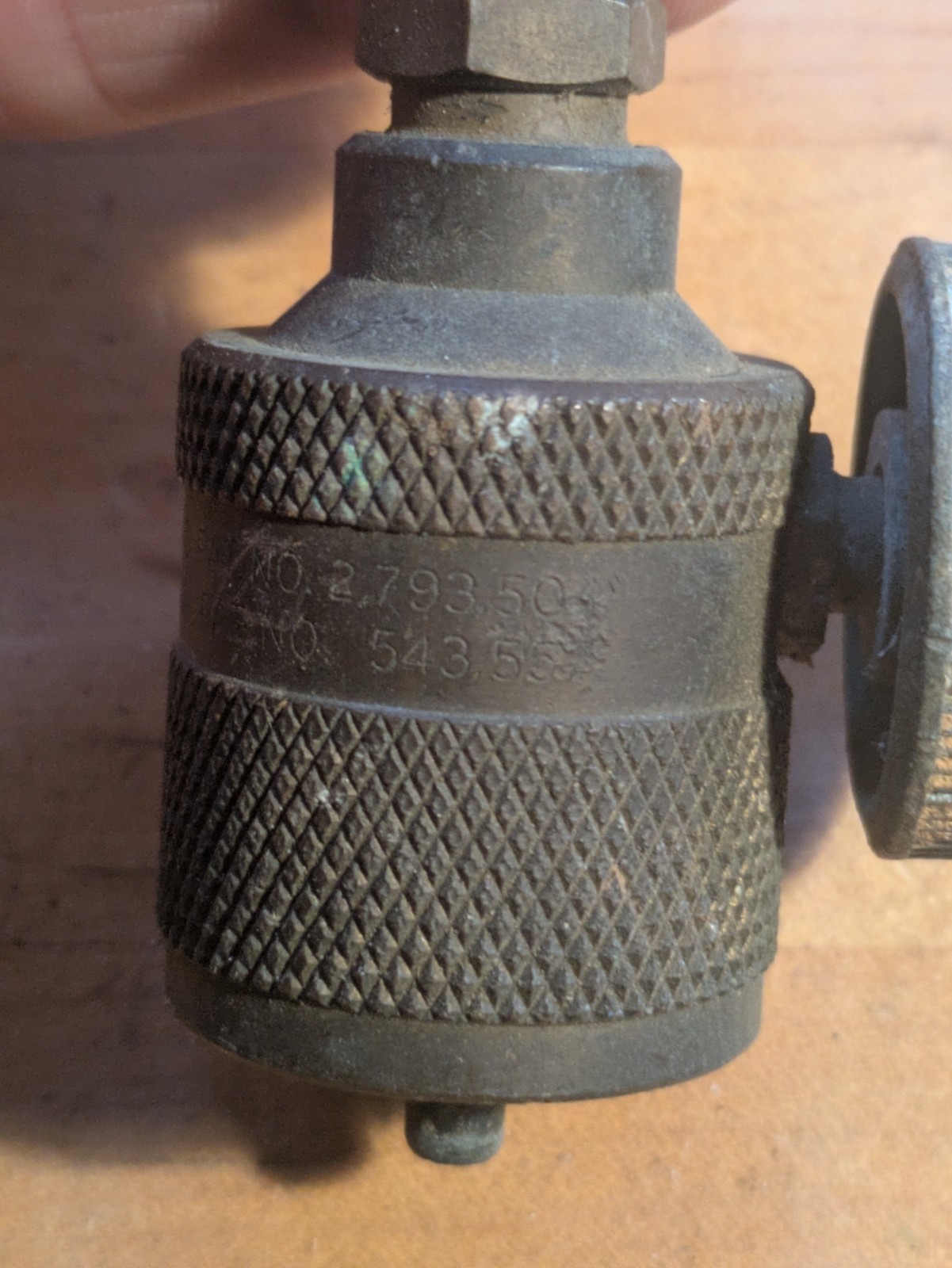 Vintage Uniweld WH-9 Torch Handle and Purox & Otto Bernz tips for parts